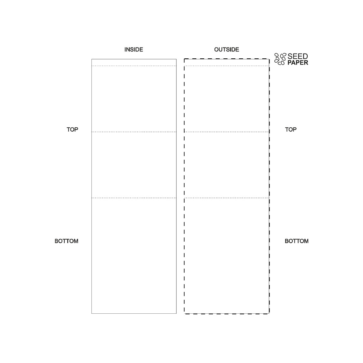 Voorkant (12,8 x 38,5 cm)