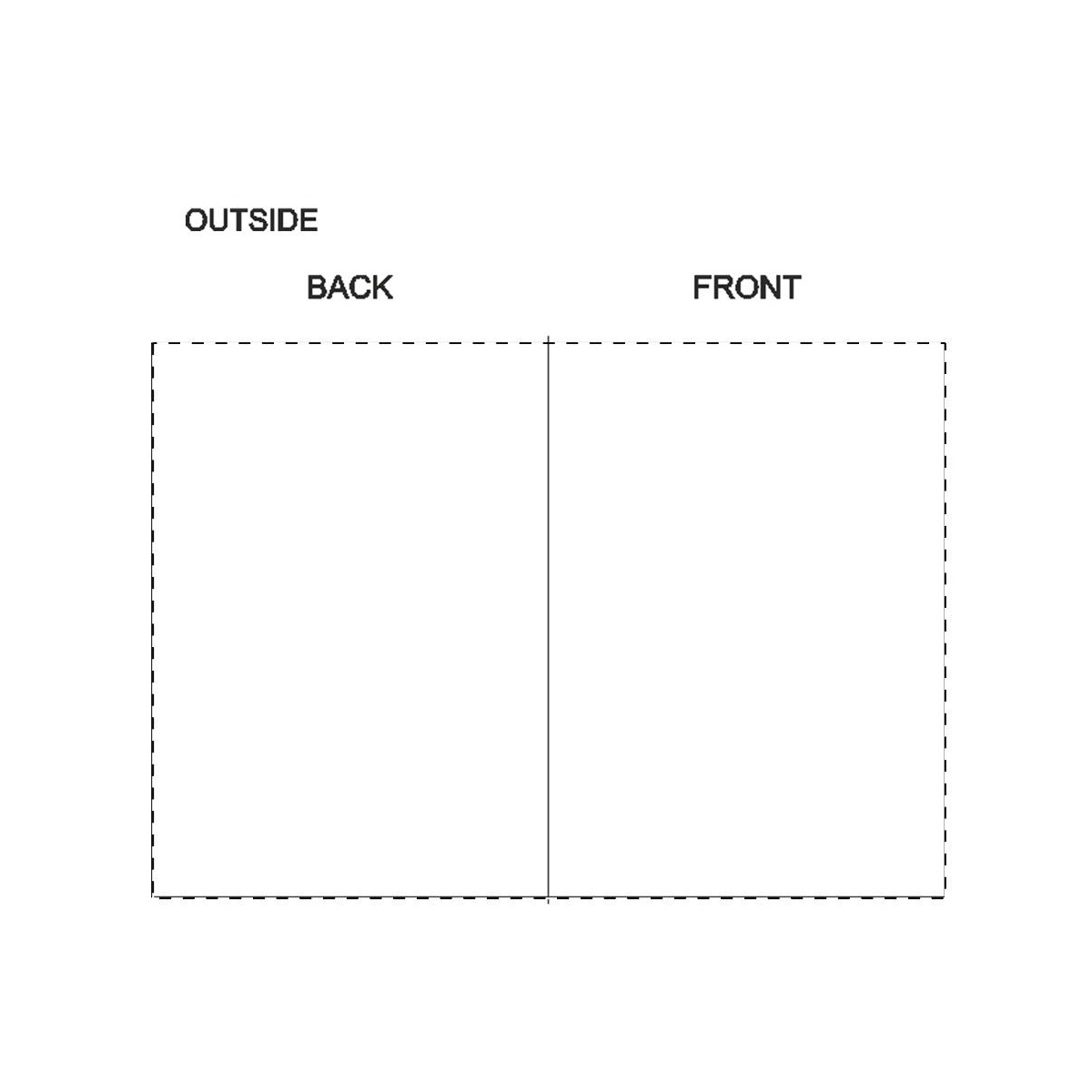 Voorkant envelop (21,2 x 14,8 cm)