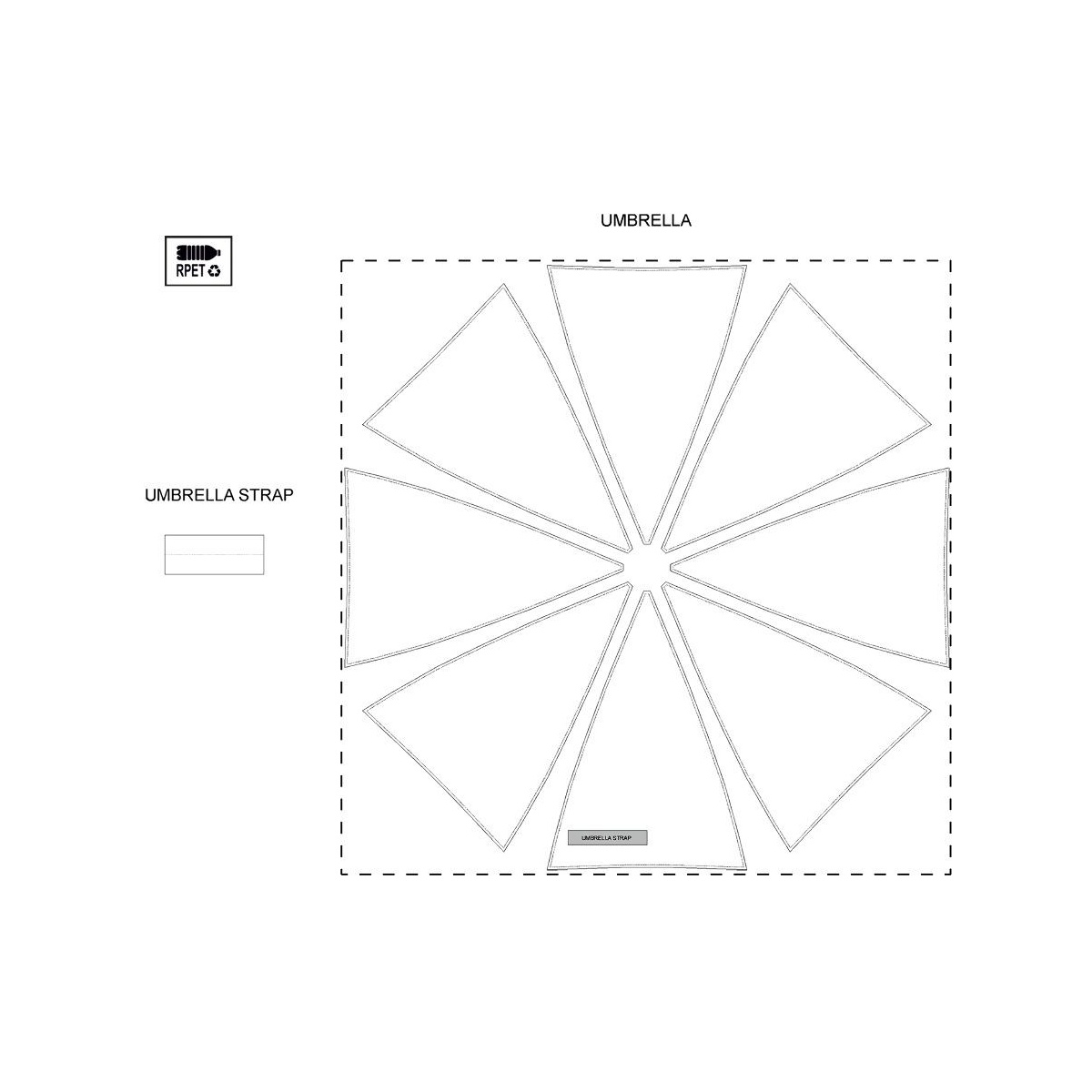 Volledig oppervlak (103 x 88 cm)