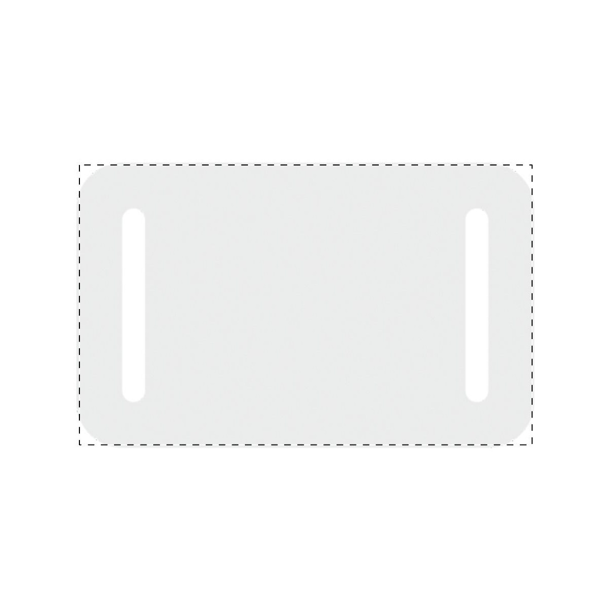 Kunststofdeel voor (4 x 2,5 cm)