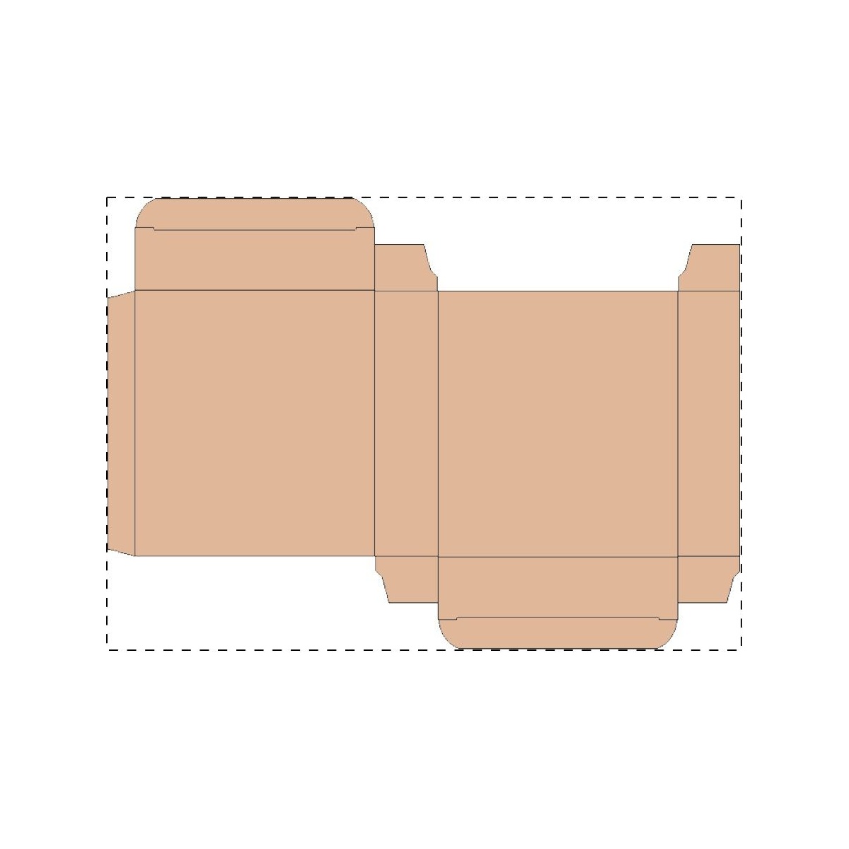 Volledig oppervlak (26,4 x 18,8 cm)