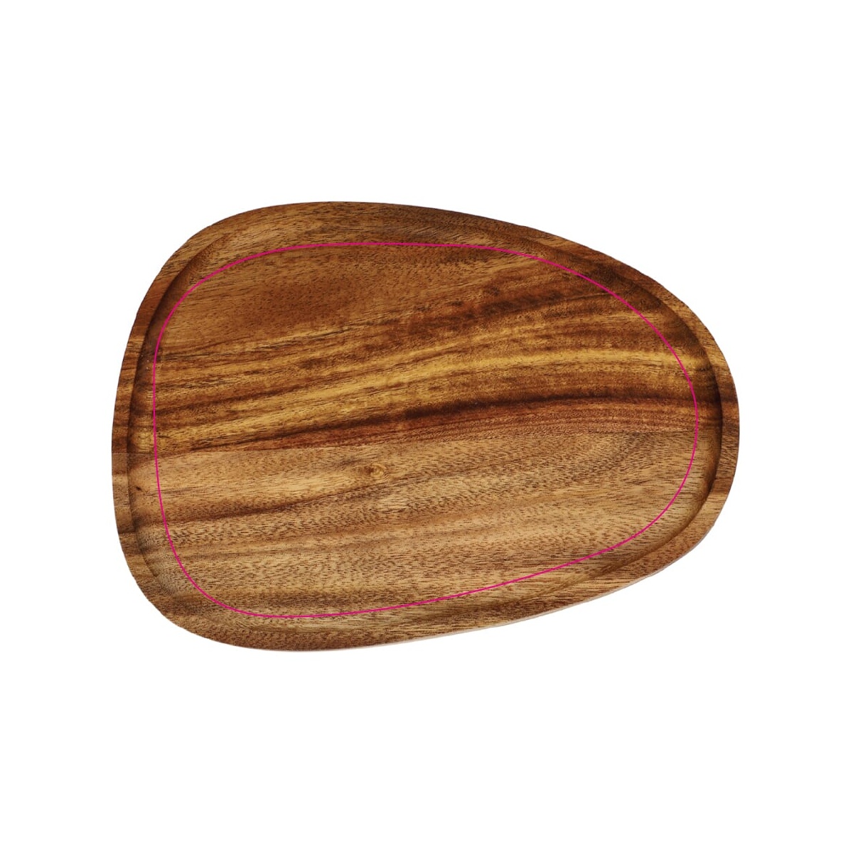 Klein serveerblad (170 x 199 mm)