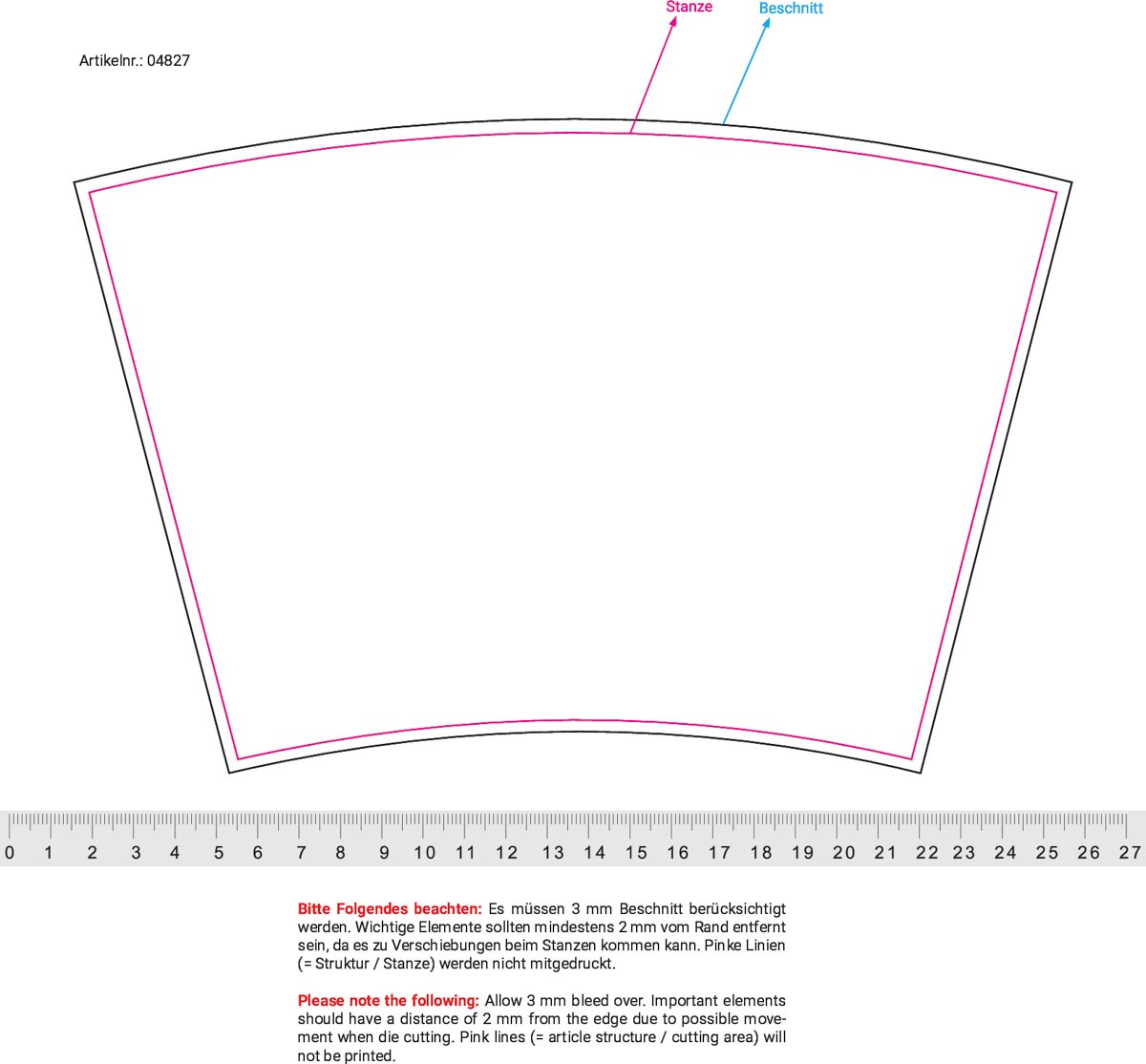 Allover inleg (15,8x24,1 cm)
