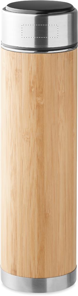 Metalen dop voorkant (1 x 3 cm)