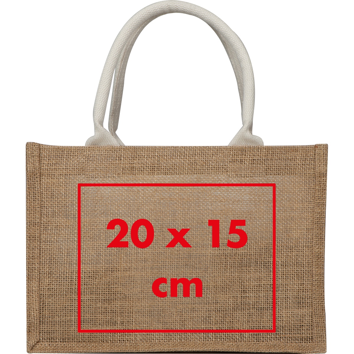 Op de achterkant (20 x 15 cm)