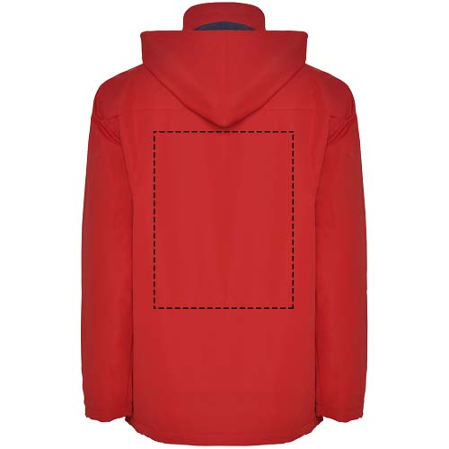 Grote gebieden op de achterzijde (22 x 28 cm)