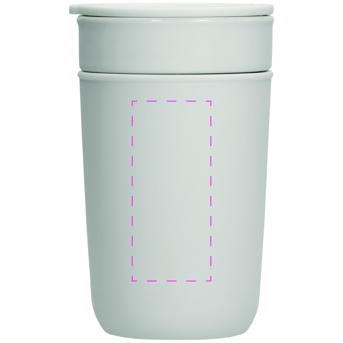 auf Becher seitlich (80 x 35 mm)