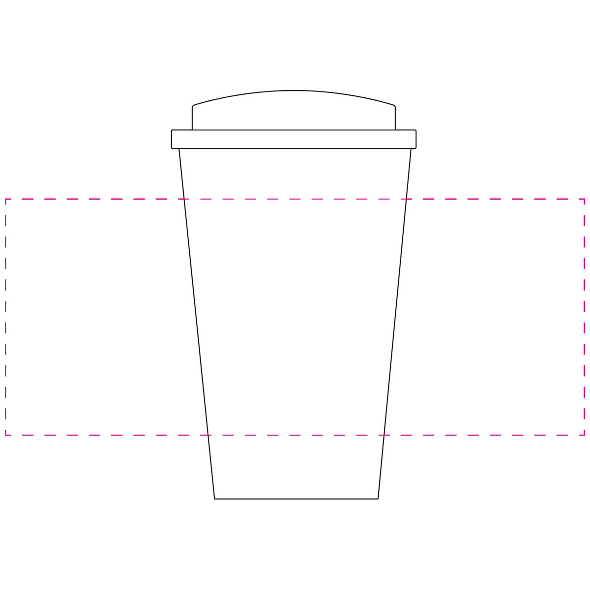 Op de zijkant (Ø 3 cm)