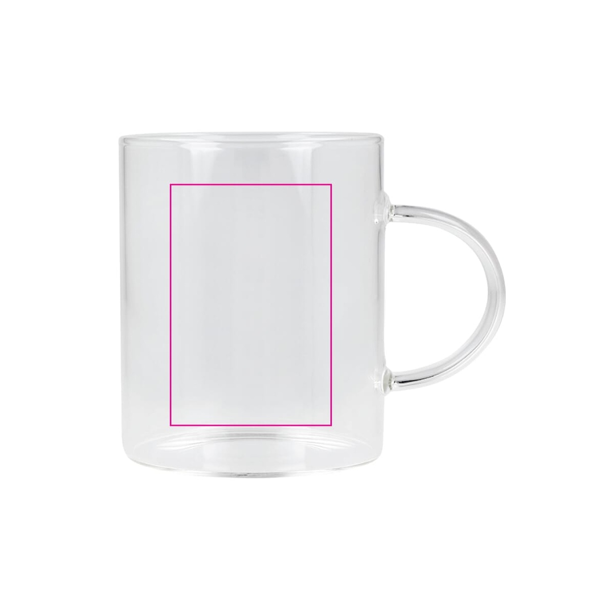 Links van het handvat (60 x 40 mm)