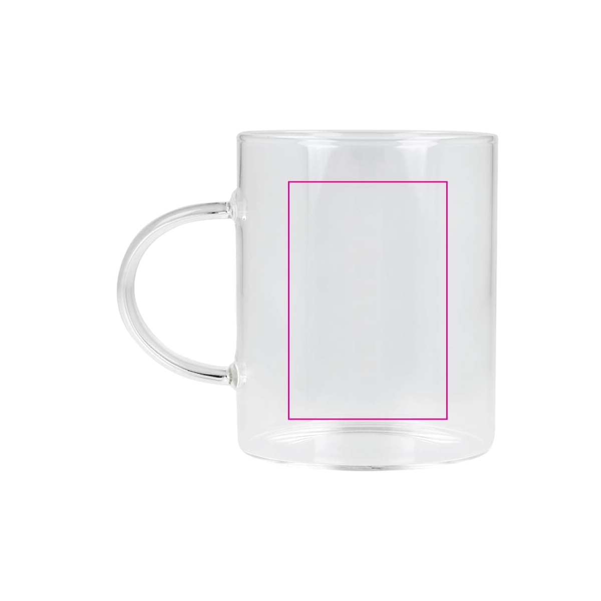 Rechts van het handvat (60 x 40 mm)