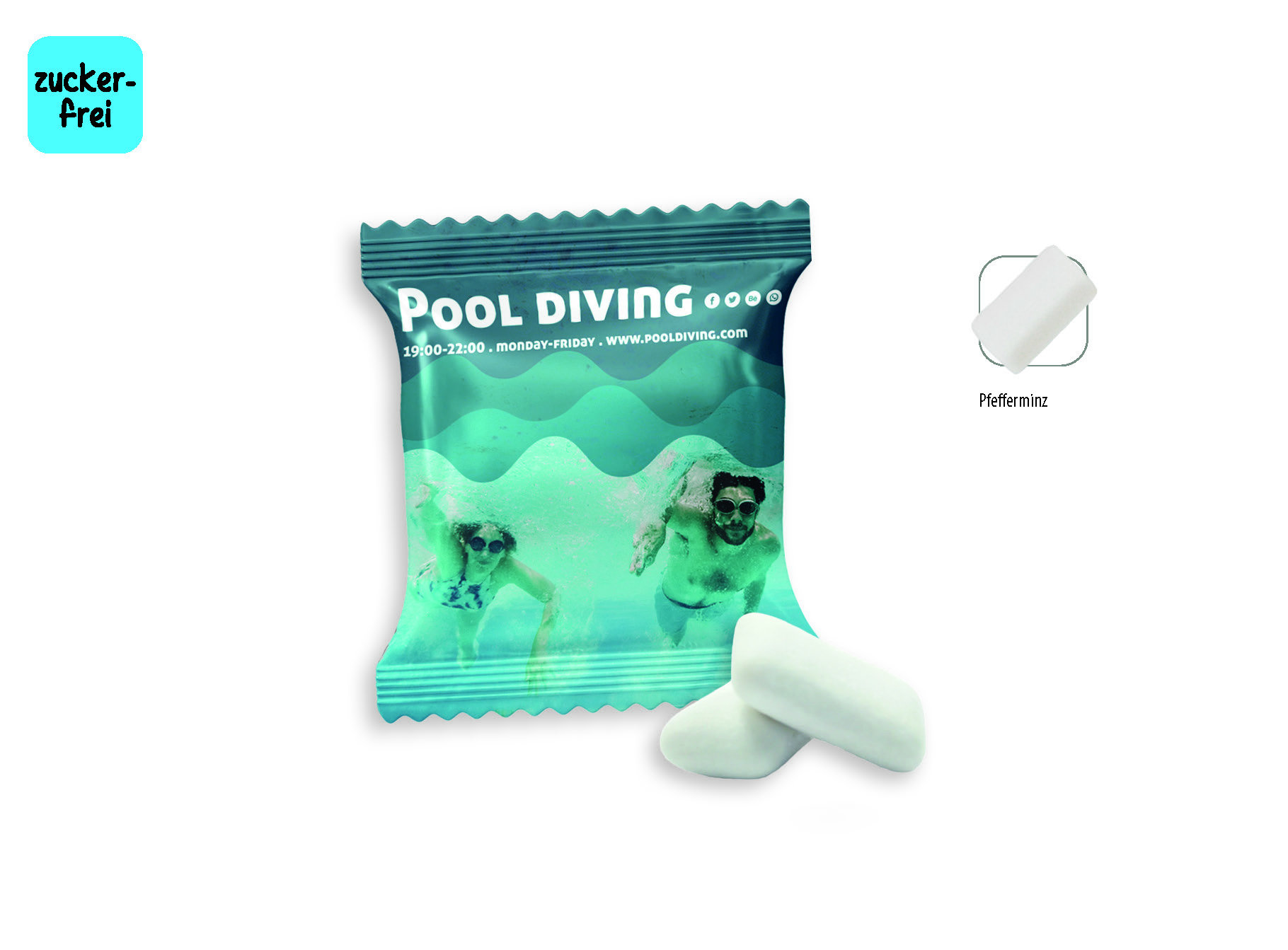 op het artikel (6,0 x 7,2 cm)