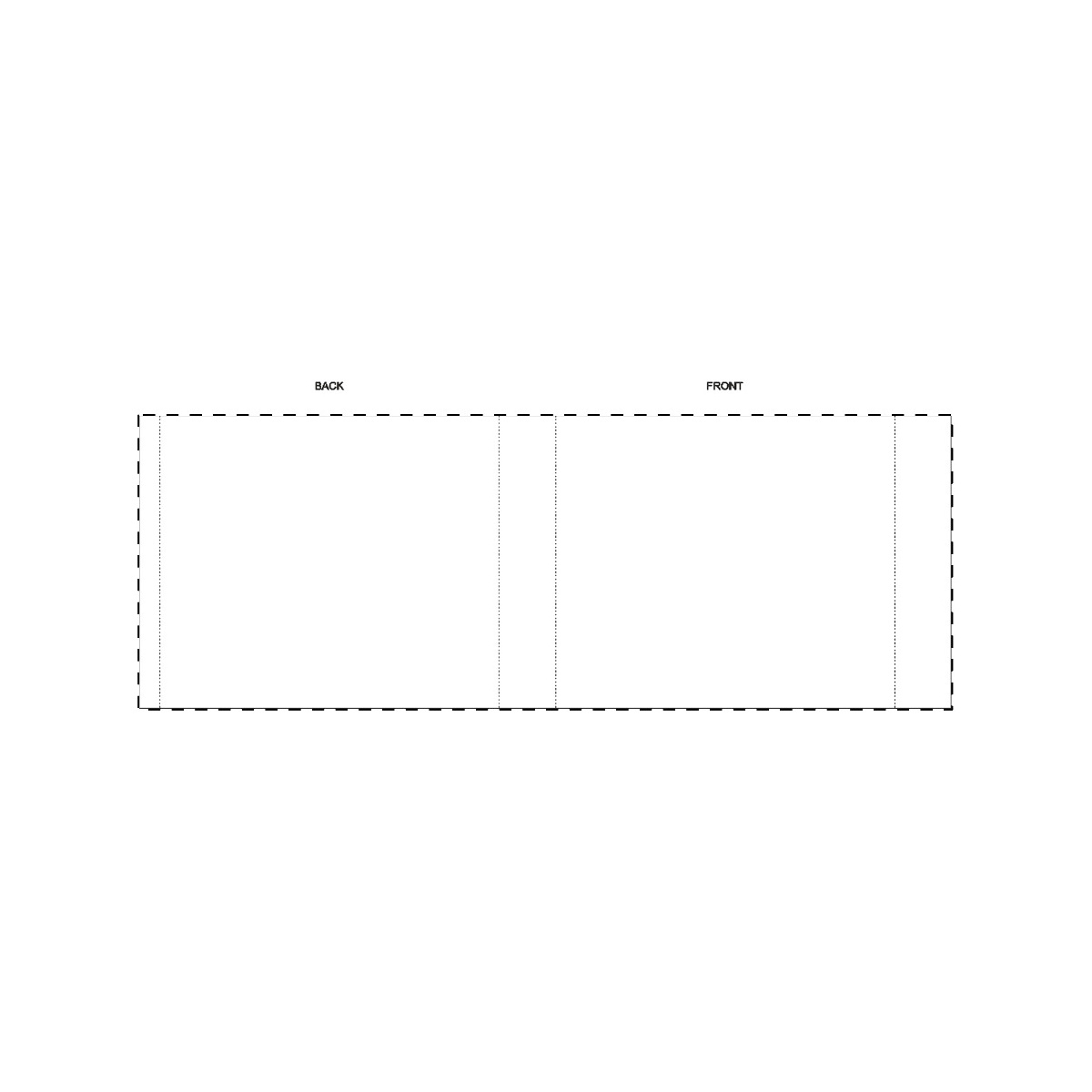 Kraft golfkarton (39,4 x 57,1 cm)