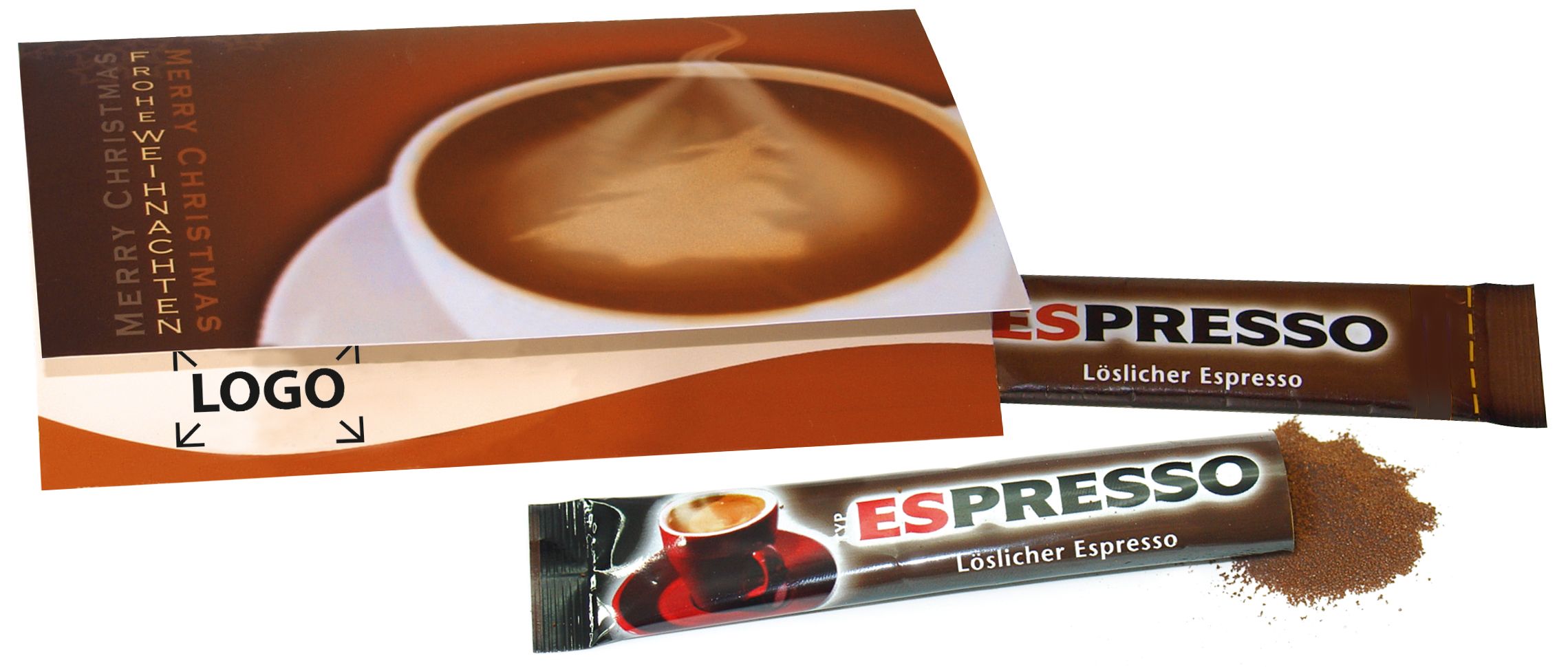 op de kaart (12,5 x 19,0 cm)