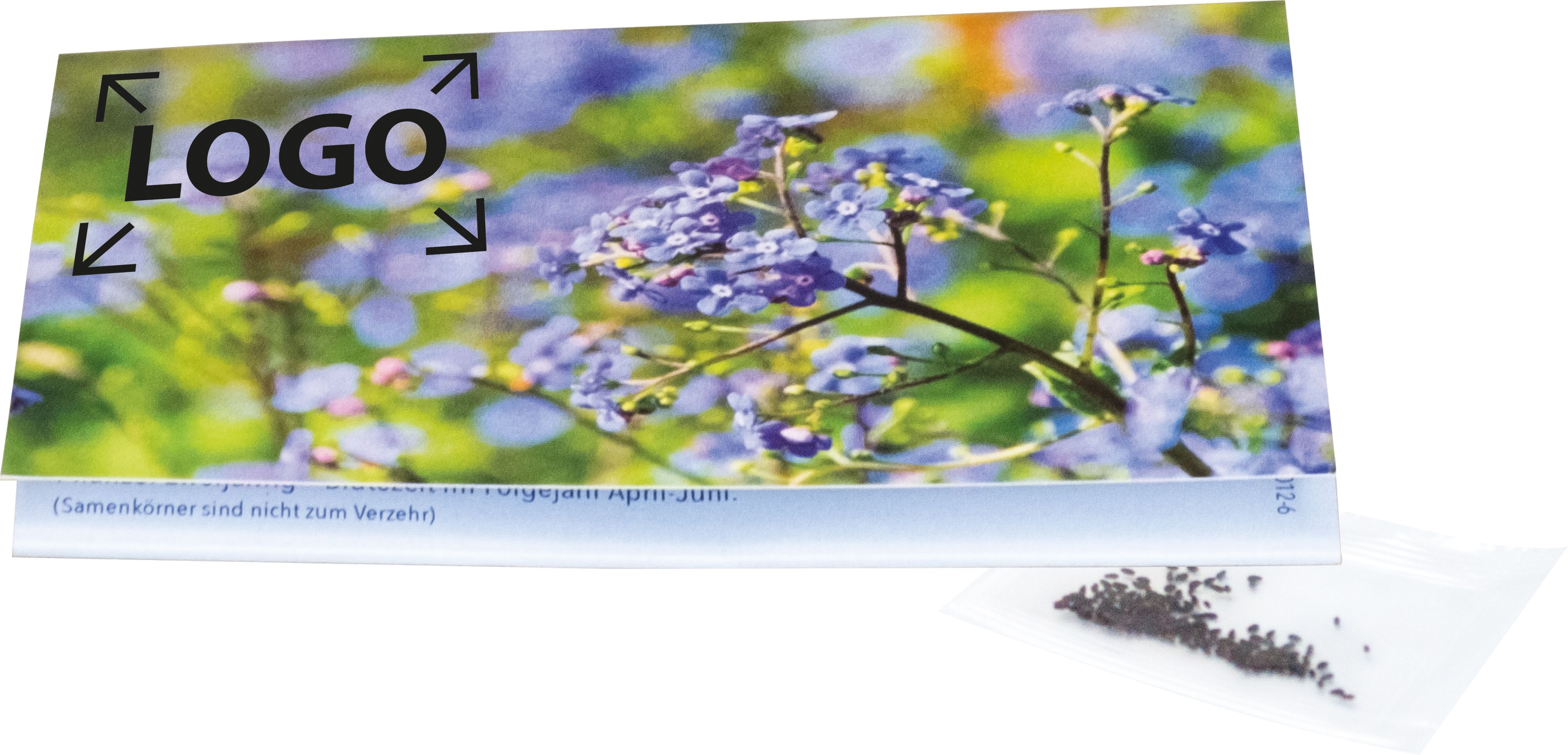 op de kaart (9,0 x 14,4 cm)