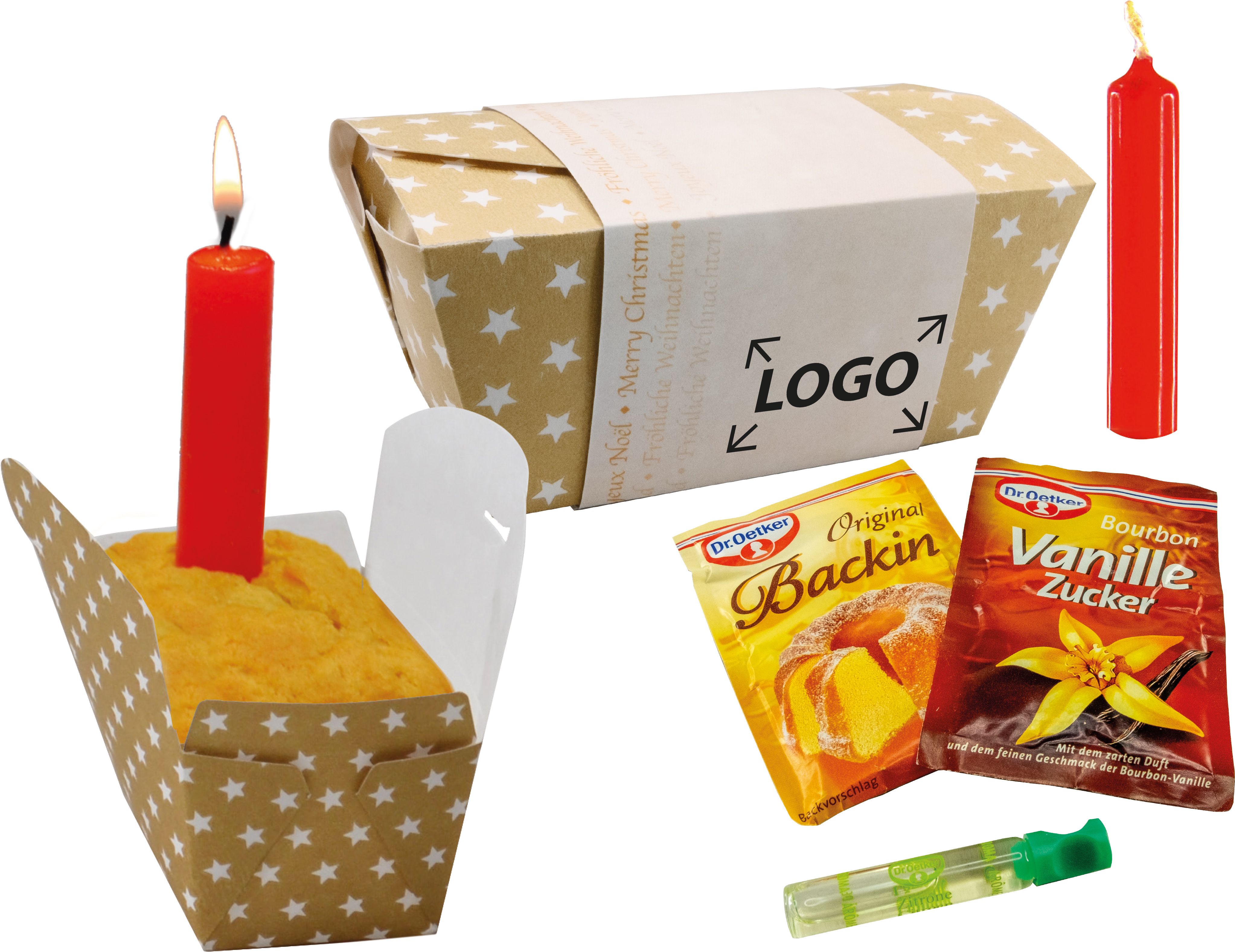 op de banderol (5,0 x 18,9 cm)