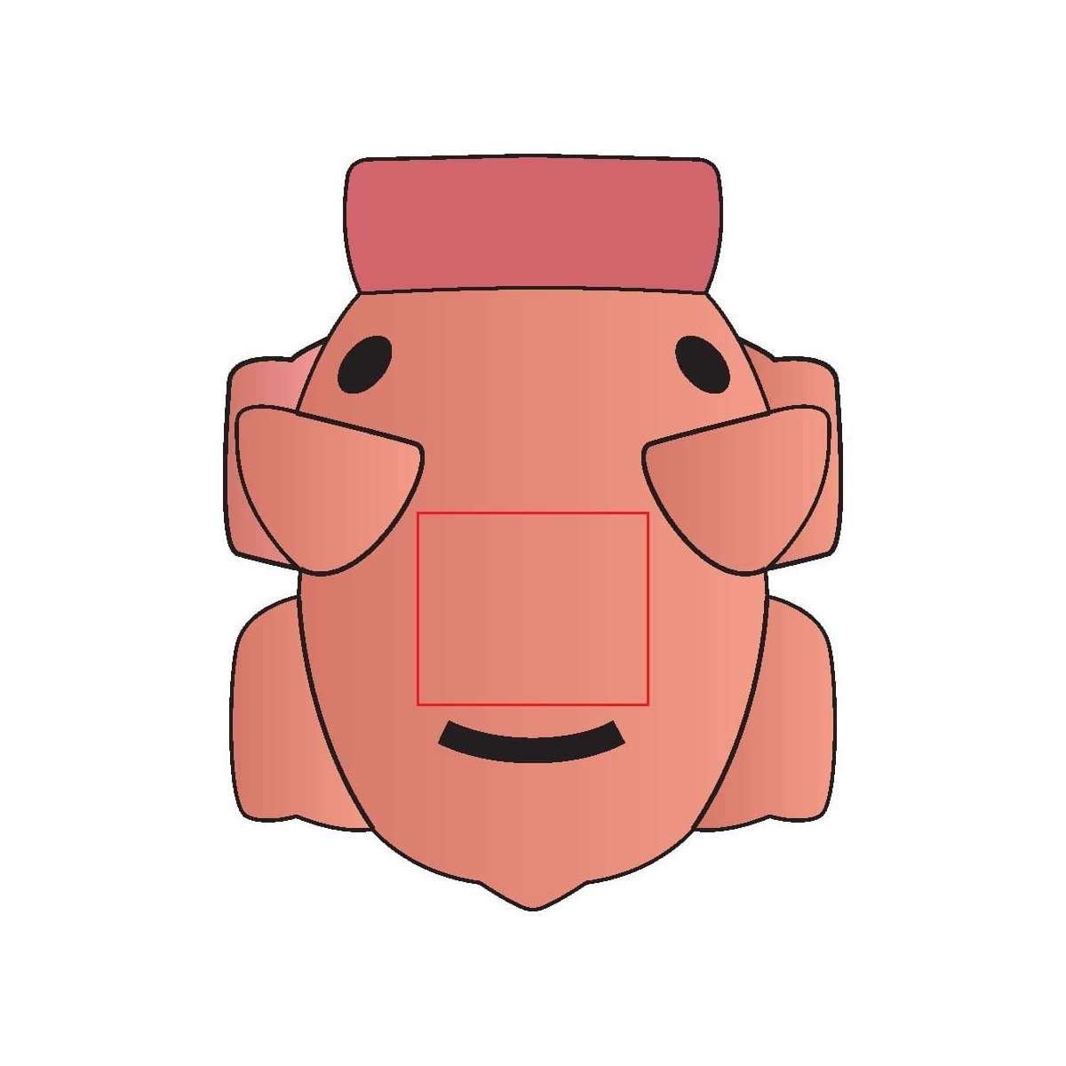 Bovenkant (25 x 30 mm)