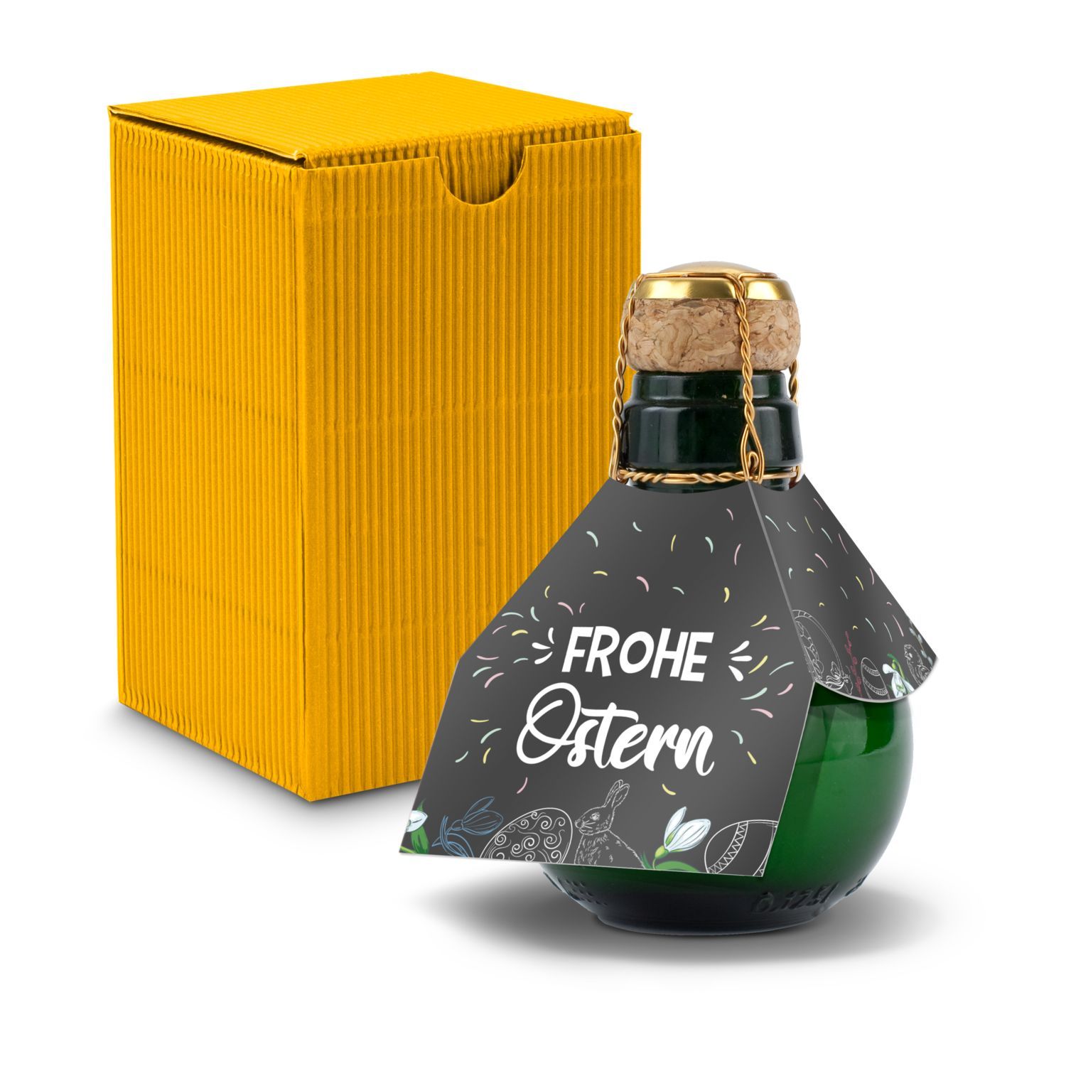 op de fles (ca, 15 x 15 cm,5 x 5 cm)