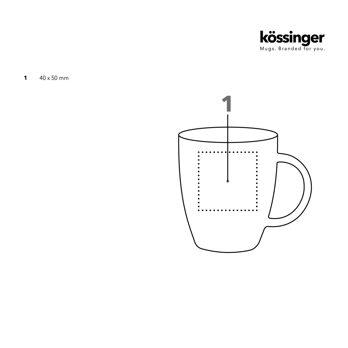 Buitenkant (40 x 50 mm)