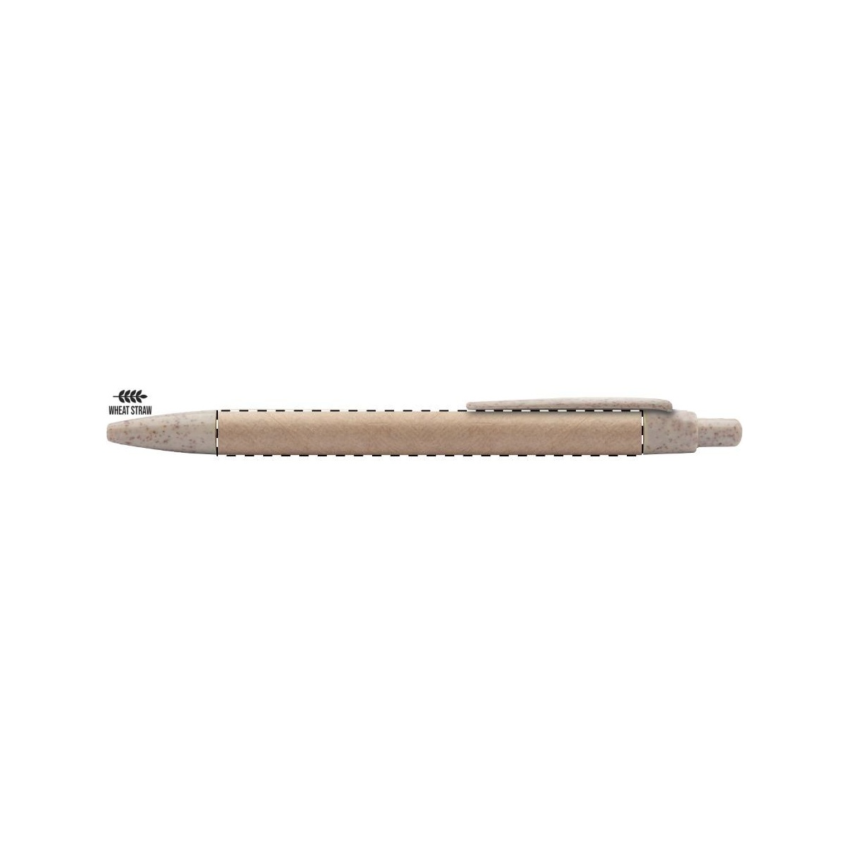 body rechts van clip (7 x 0,6 cm)
