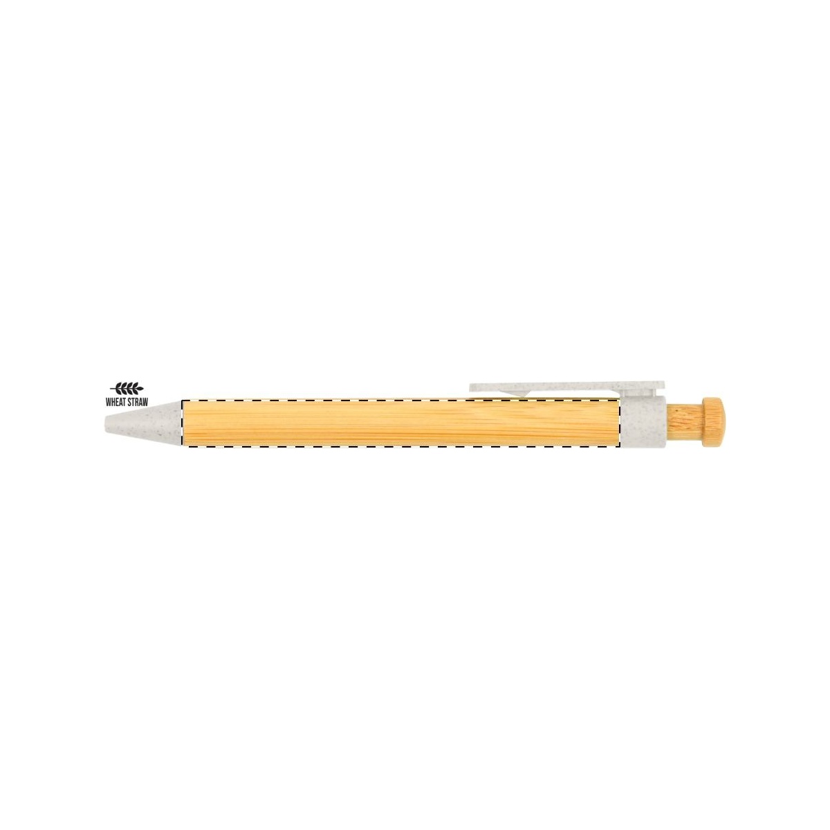 body rechts van clip (6 x 0,6 cm)