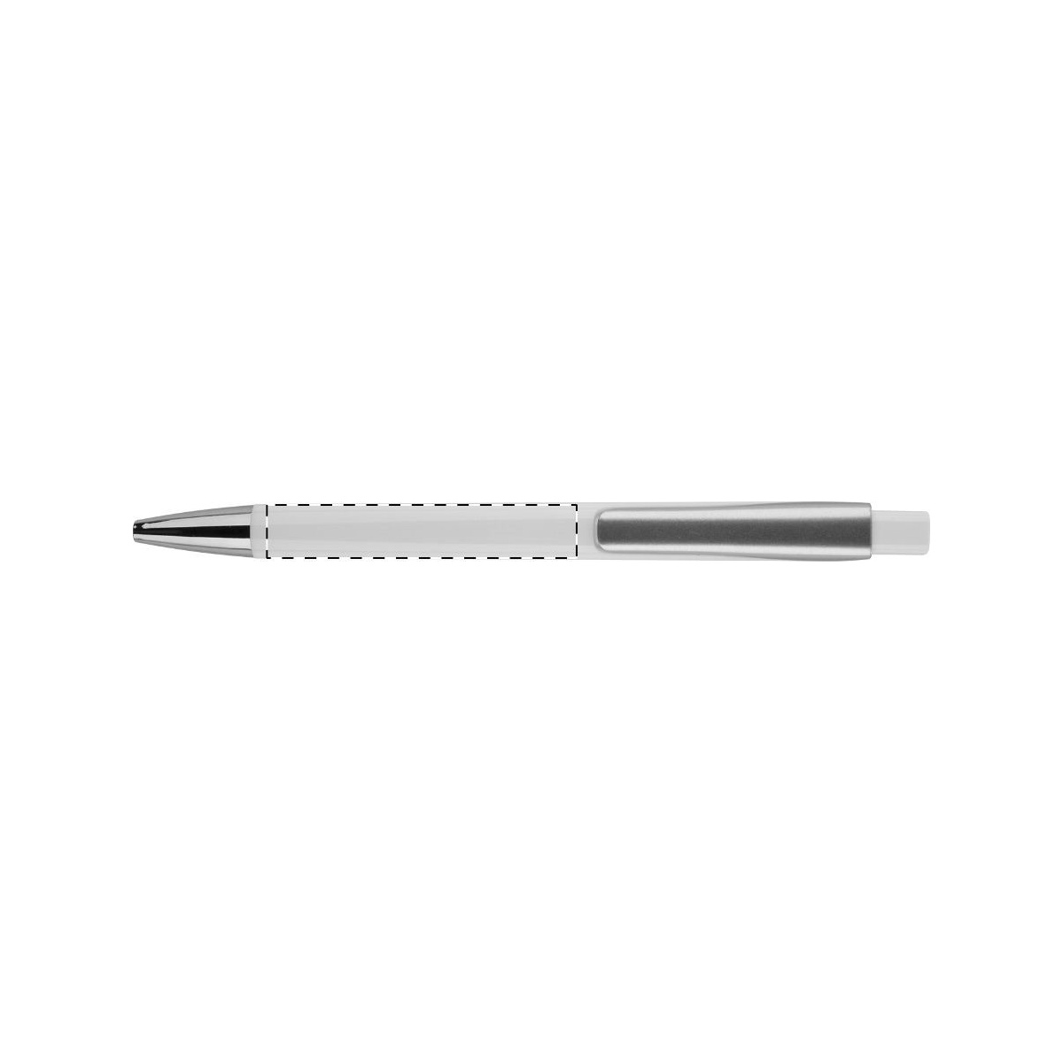 body in verlenging van clip (5 x 0,6 cm)