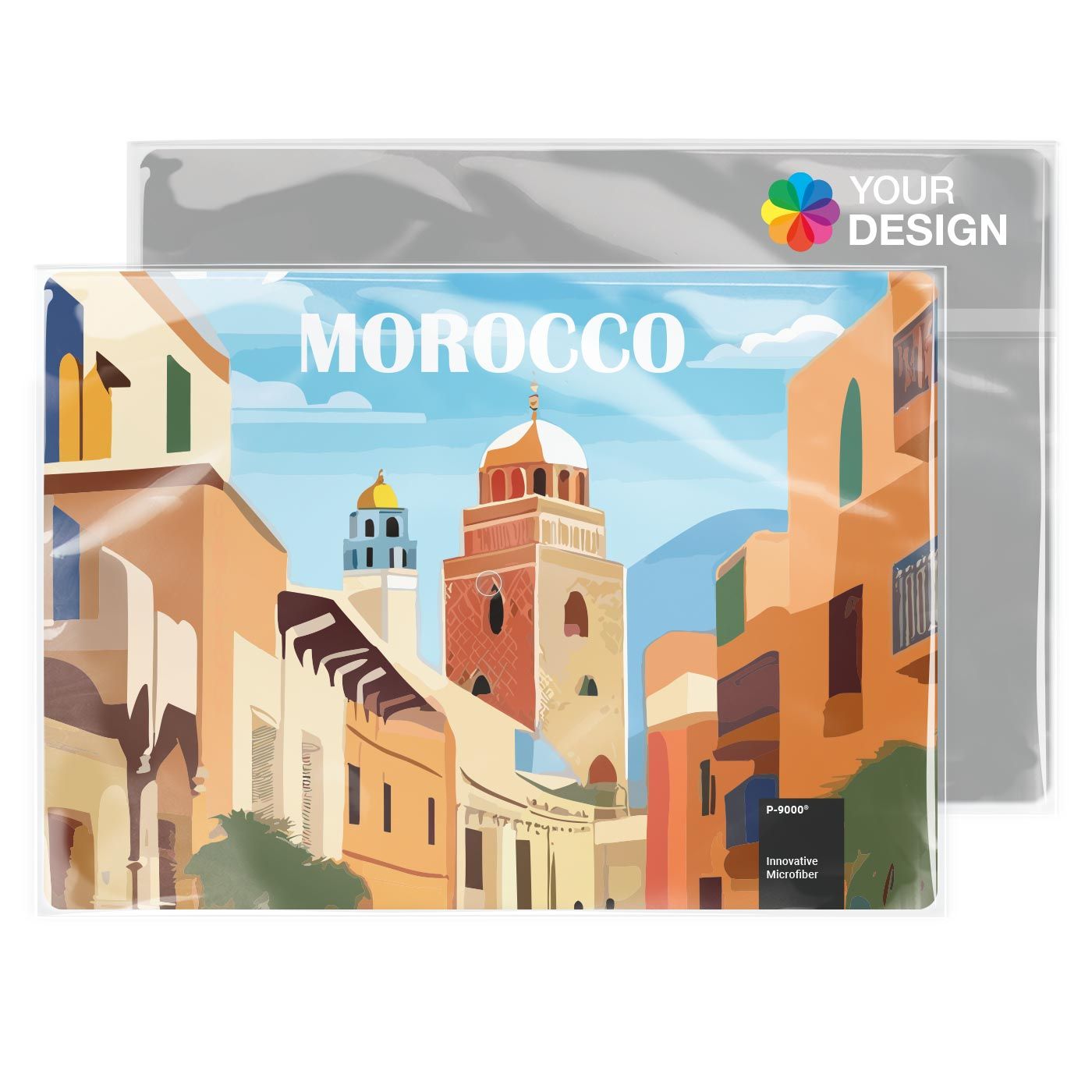 Voorzijde volledig oppervlak (21 x 15 cm)