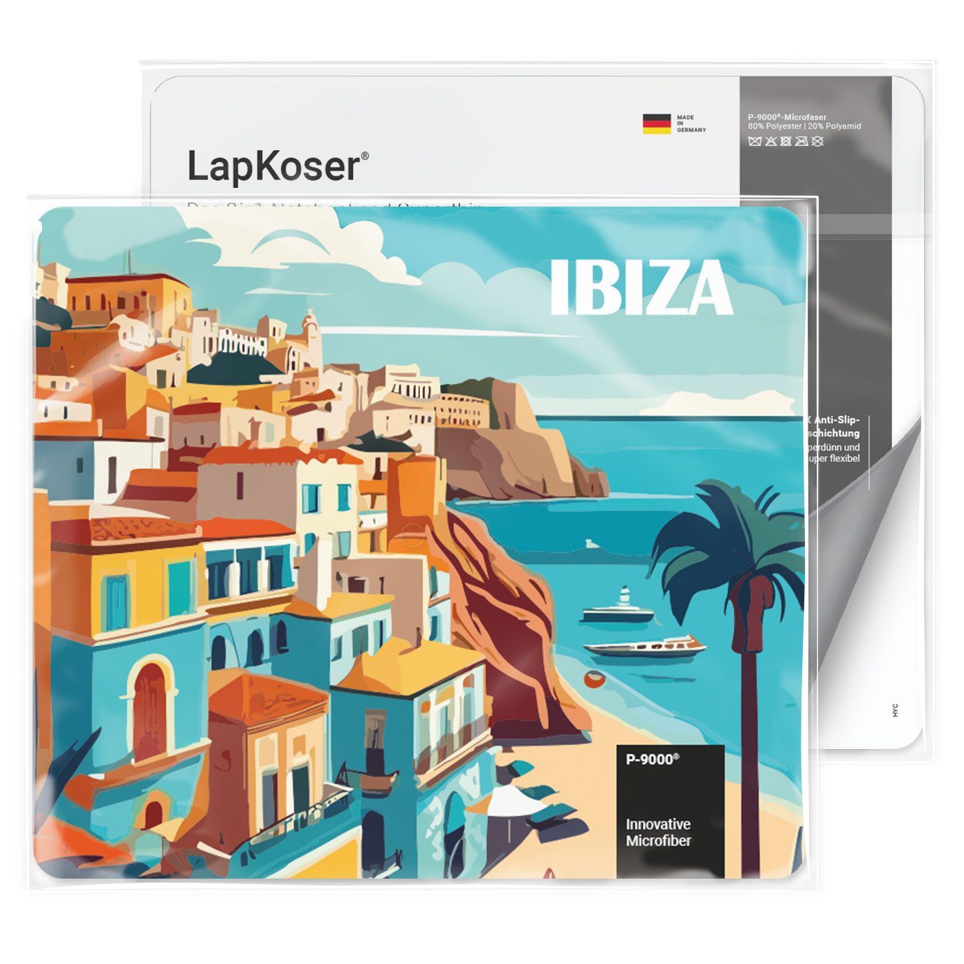 Voorzijde volledig oppervlak (23 x 20 cm)