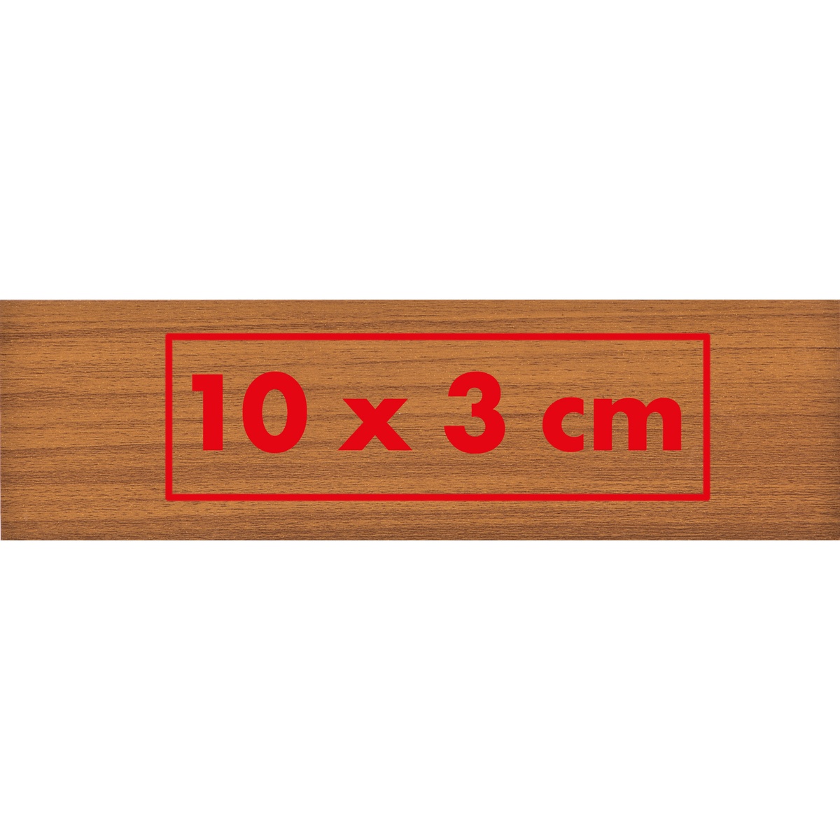 Naast de clip (4 x 0,6 cm)