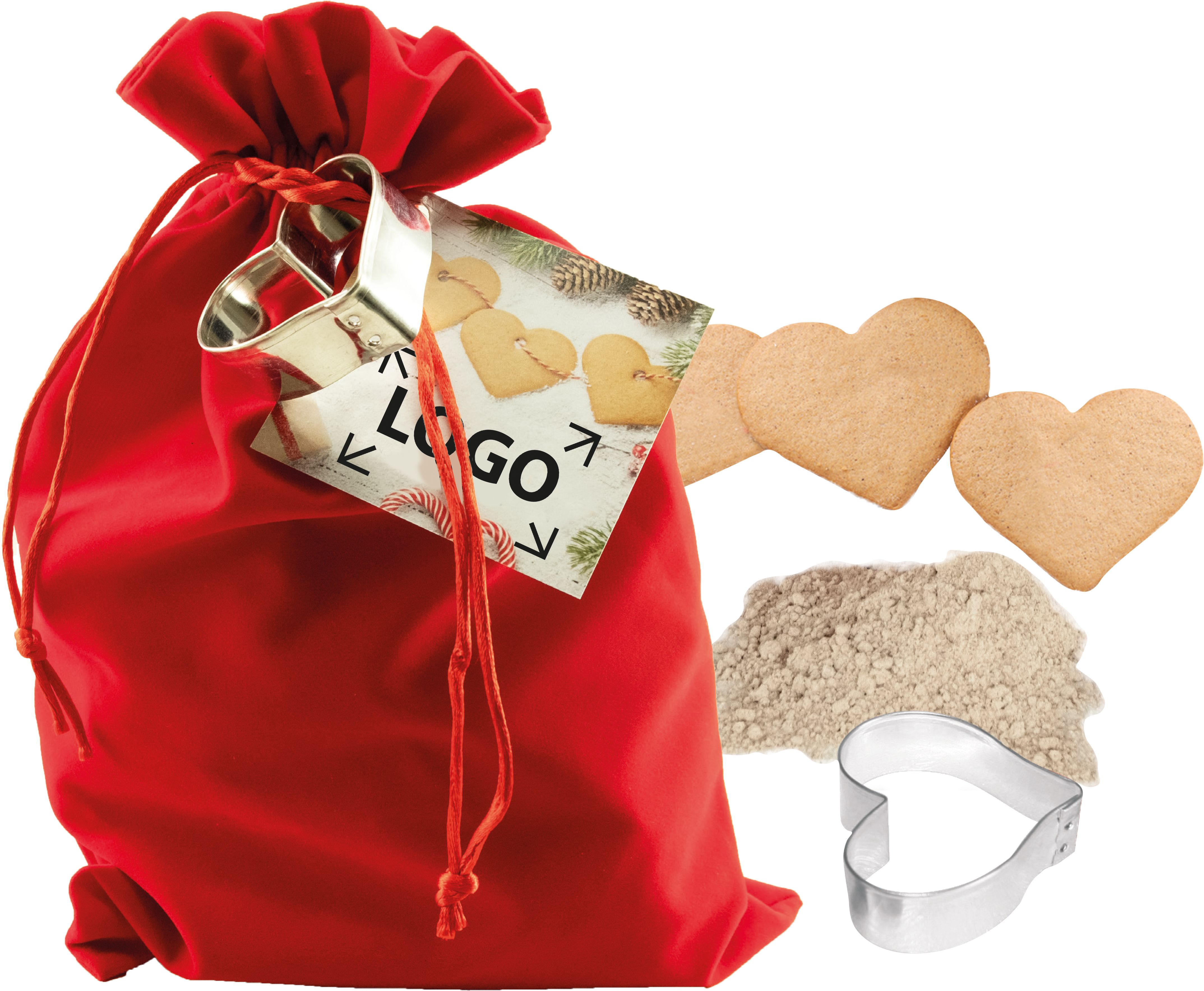 op de kaart (7,0 x 7,0 cm)