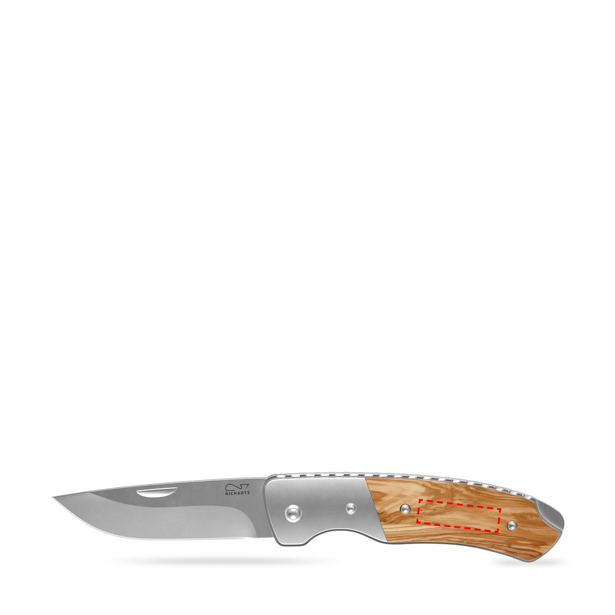 Houten handgreep (3,0 x 1,2 cm)