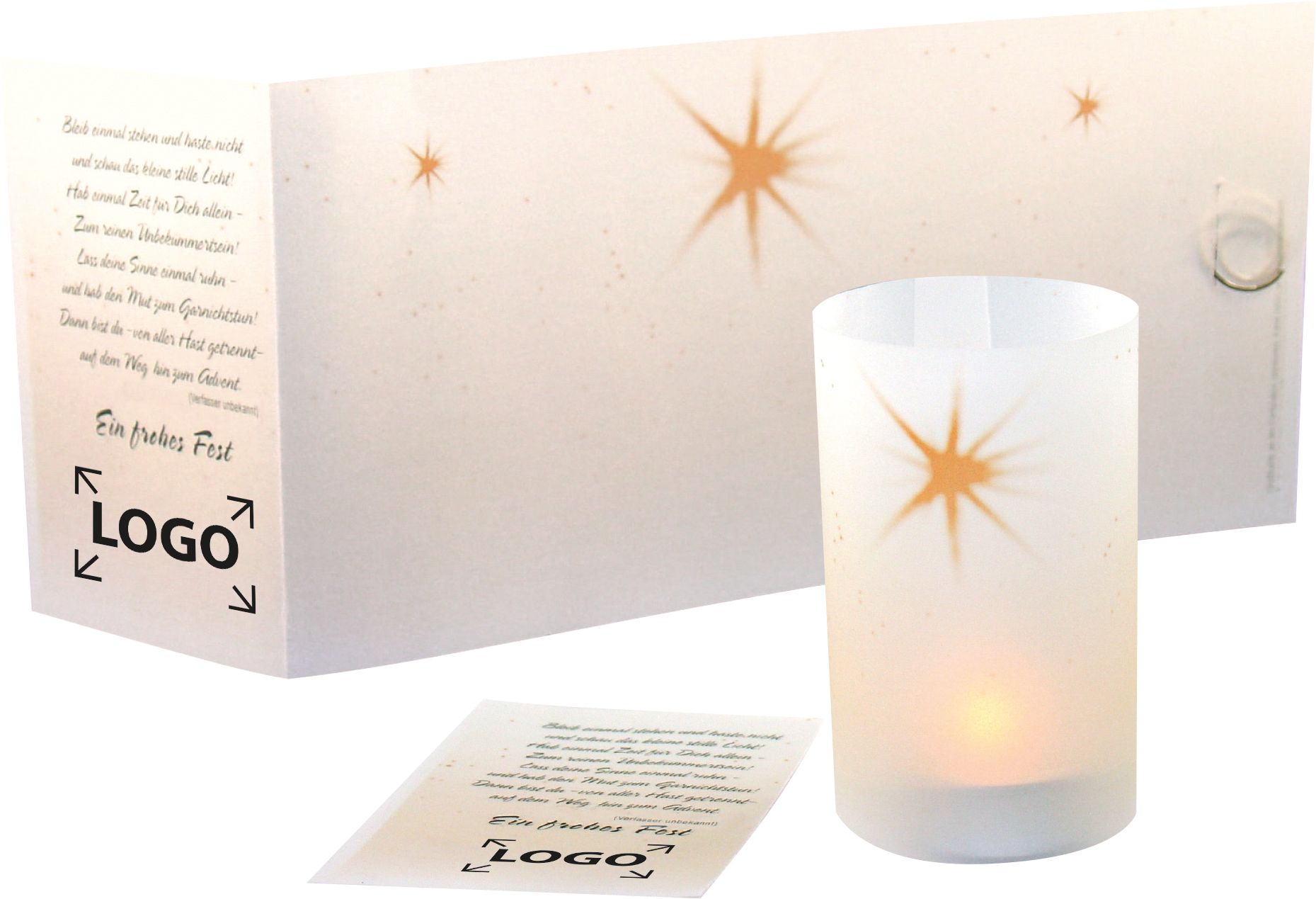 op de kaart ( 29,7 x 10,0  cm)