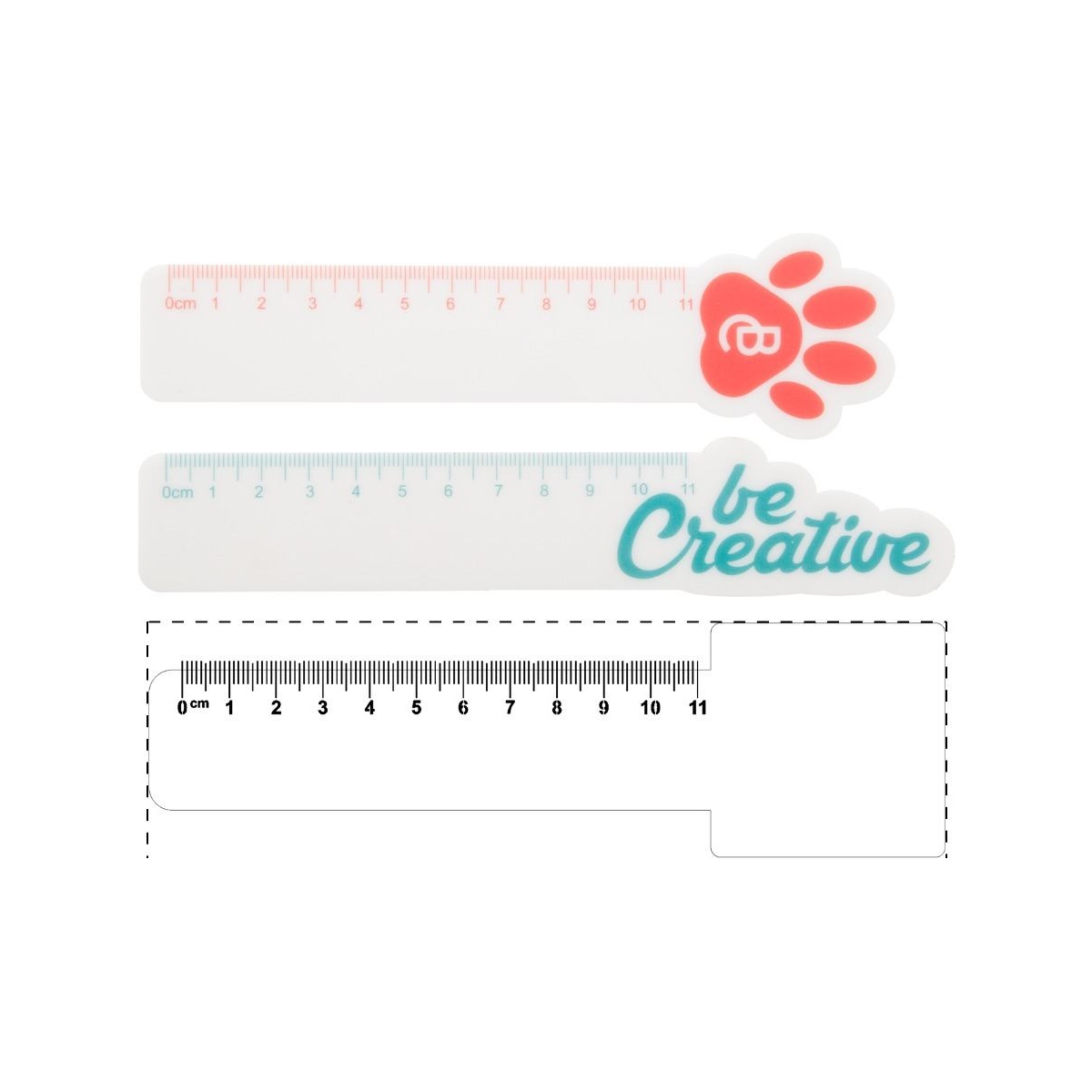 Volledig oppervlak (17 x 5 cm)