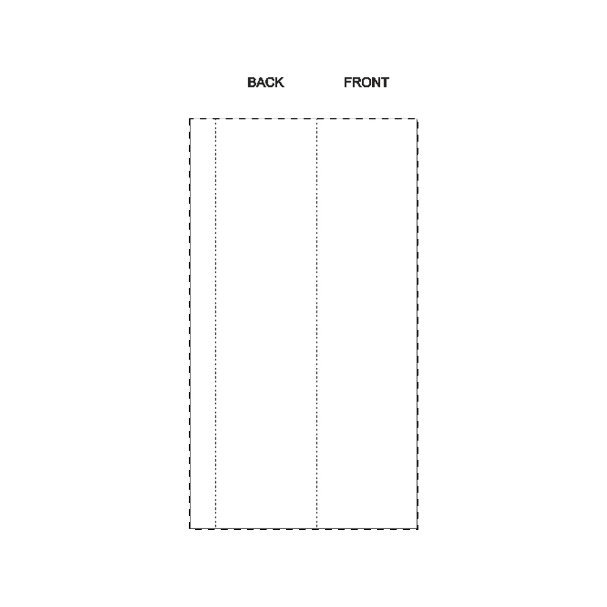 Papierbanderole (15,9 x 8,8 cm)