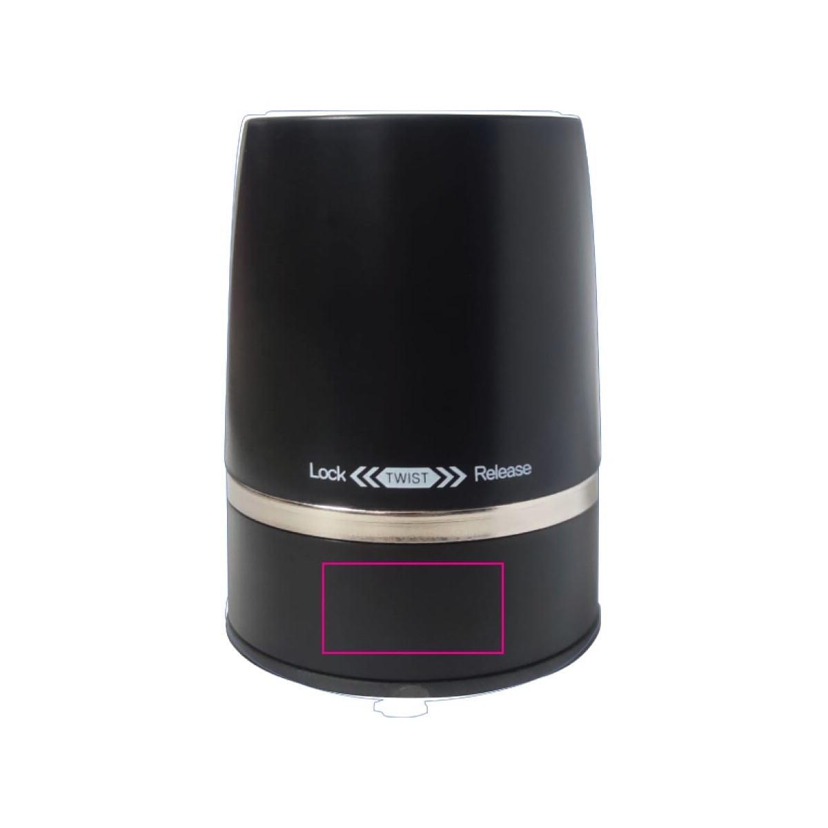 Zijde 1 onder (30 x 30 mm)