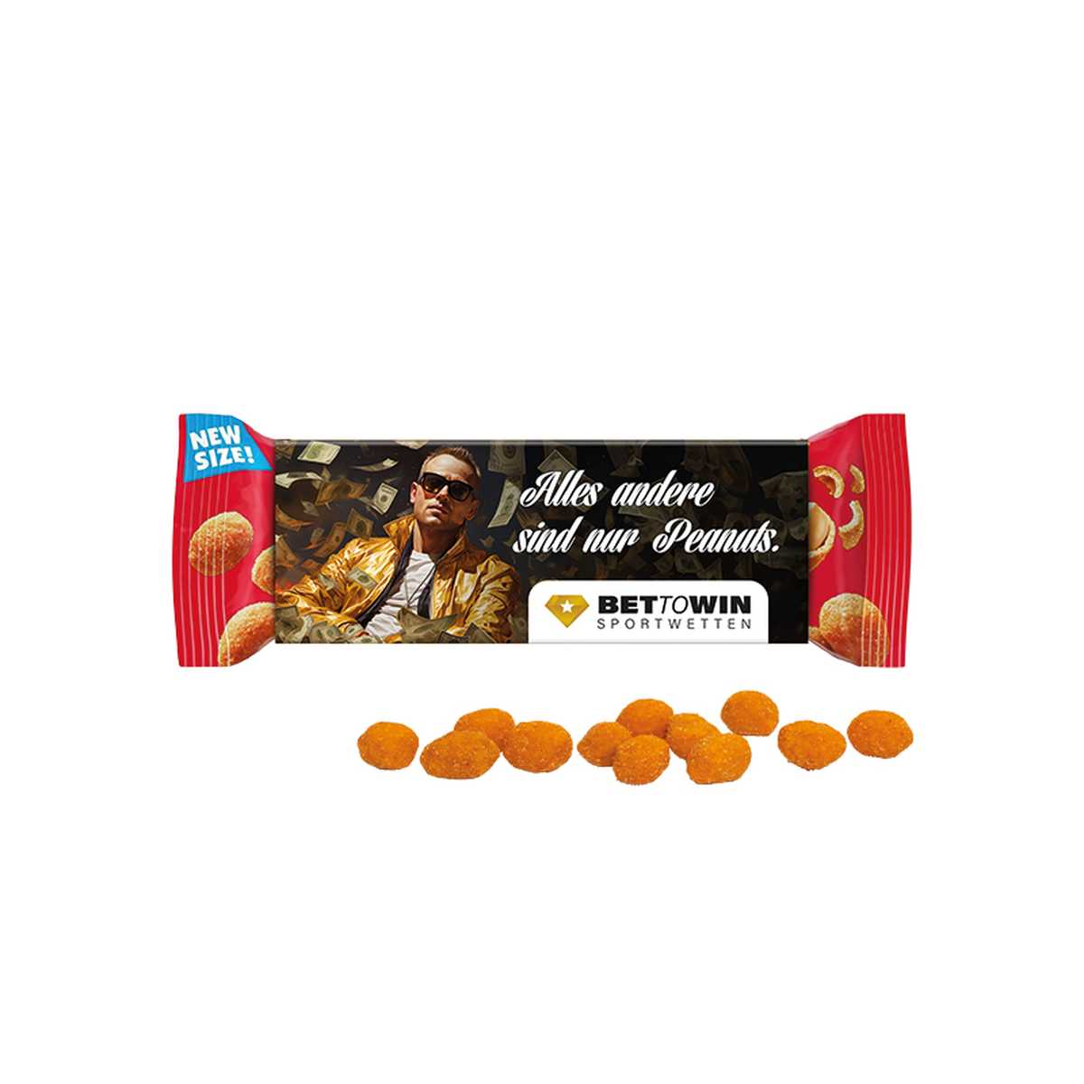 op het artikel (ca. 16 x 5 x 1,8 cm)