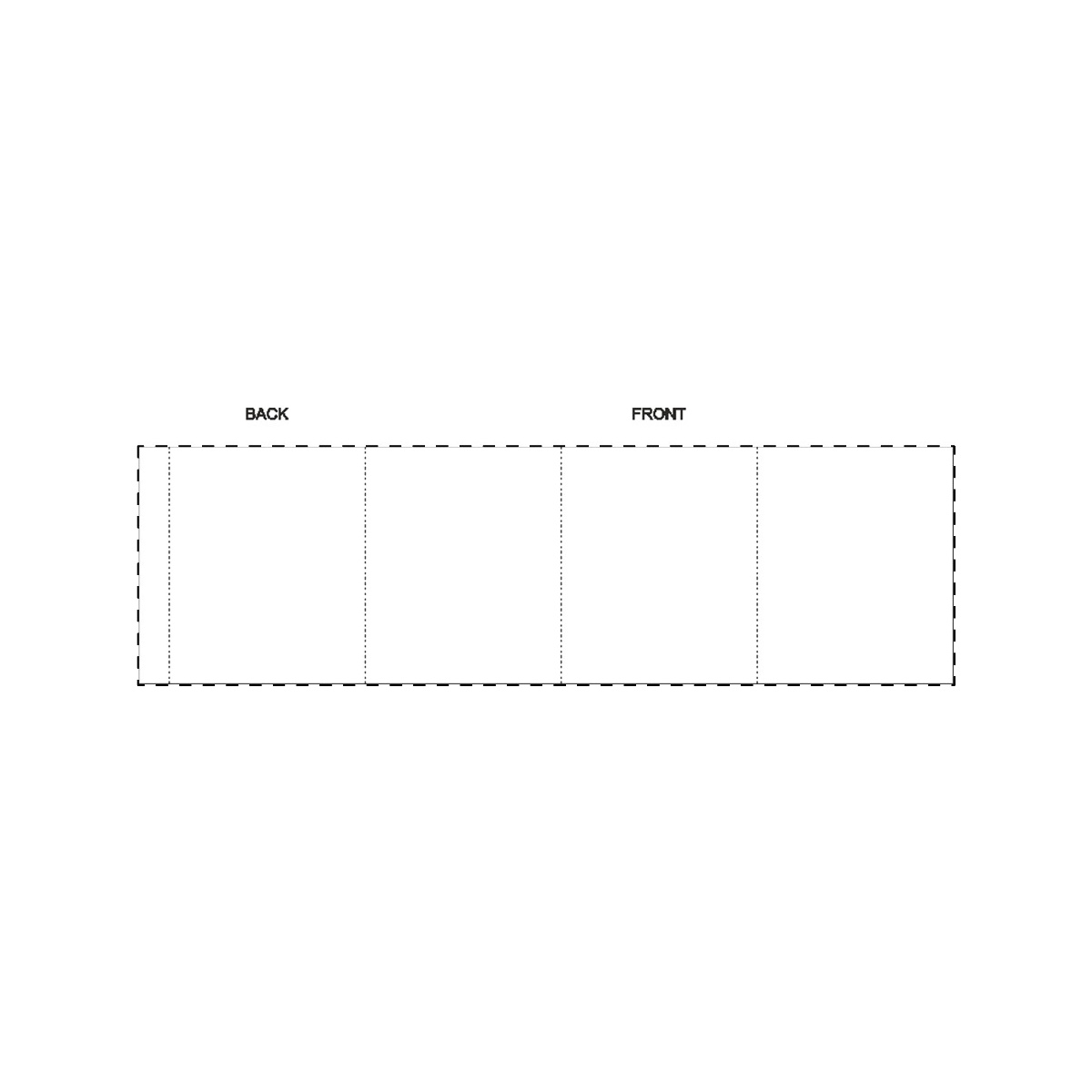 Kraft karton (27,3 x 23,5 cm)