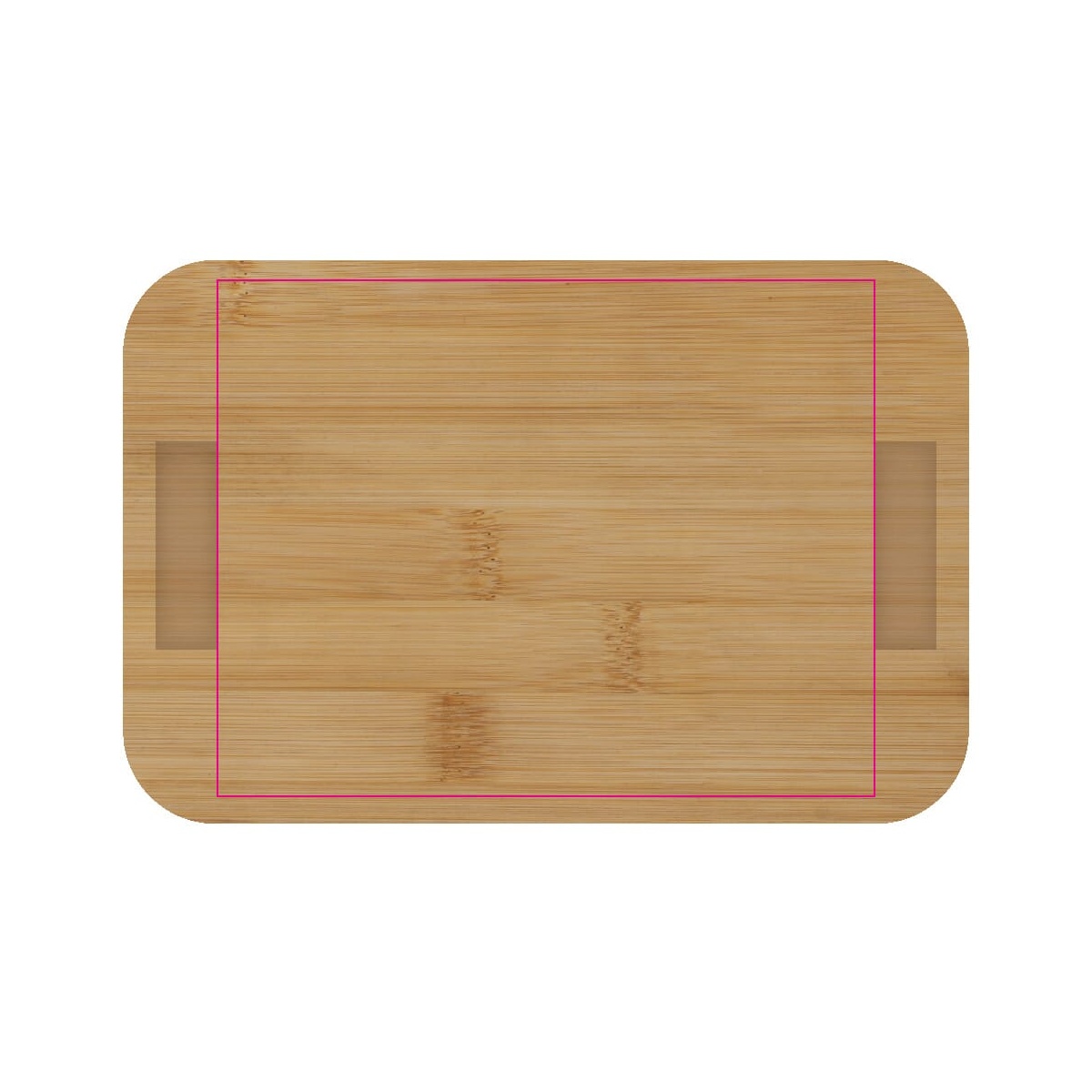 Op de deksel (110 x 140 mm)