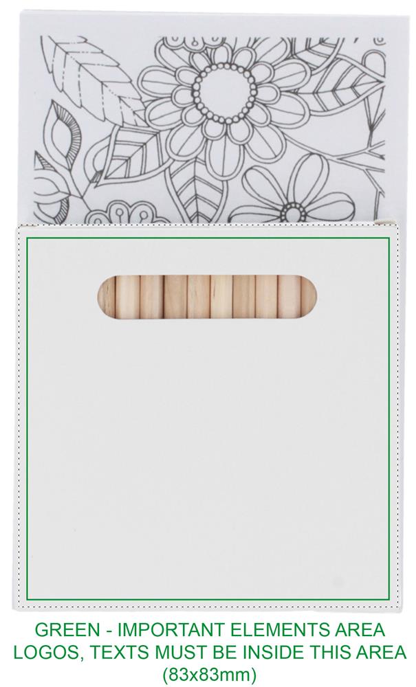 Voorkant box (5,3 x 8,7 cm)