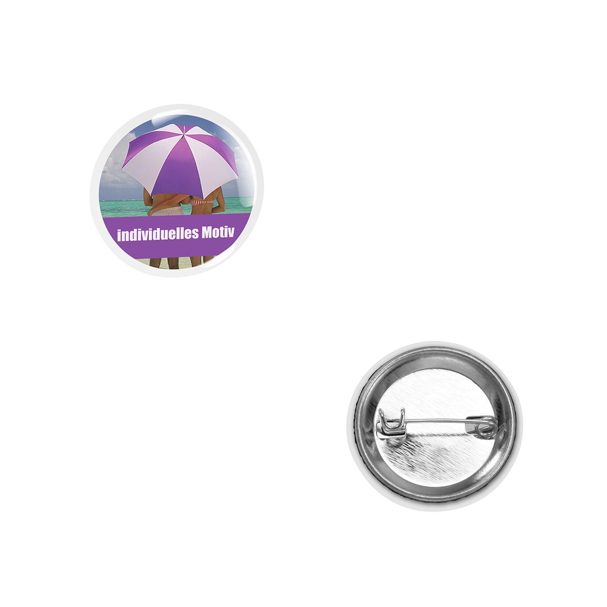 Inlegvel/Sticker voorzijde (ø 2,5 cm)