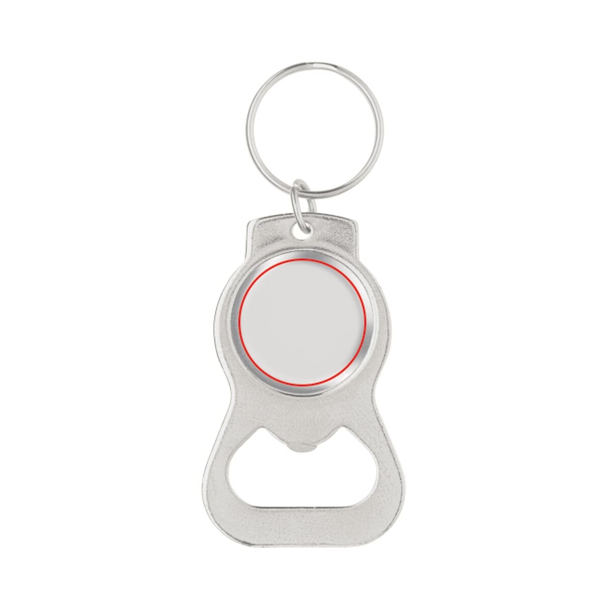 Op de volledige cirkel zijde 2 (Ø 23 mm)