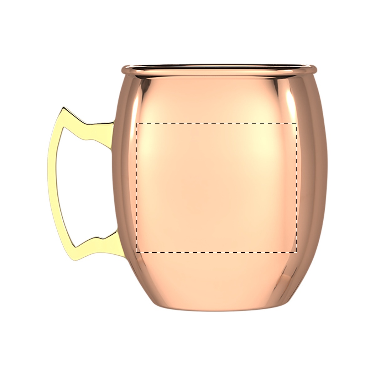 Voor linkshandigen (2,5 x 5 cm)