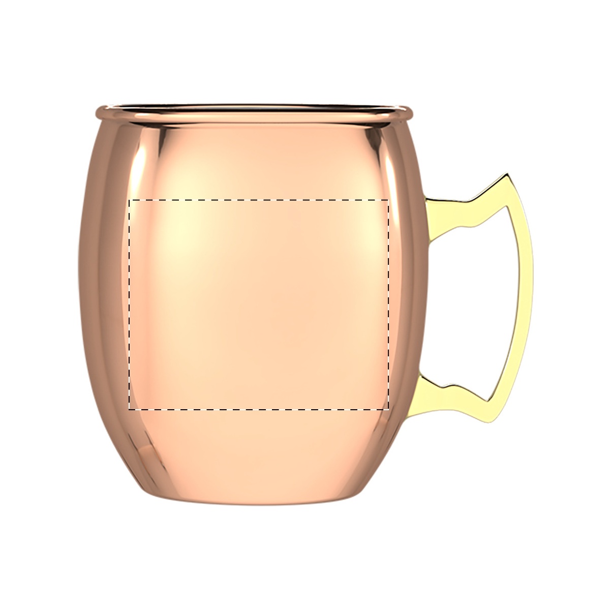 Voor rechtshandigen (3 x 3 cm)