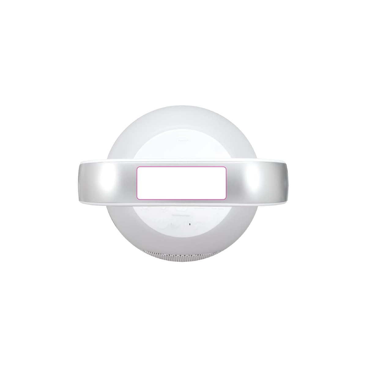 Op het handvat (33 x 90 mm)