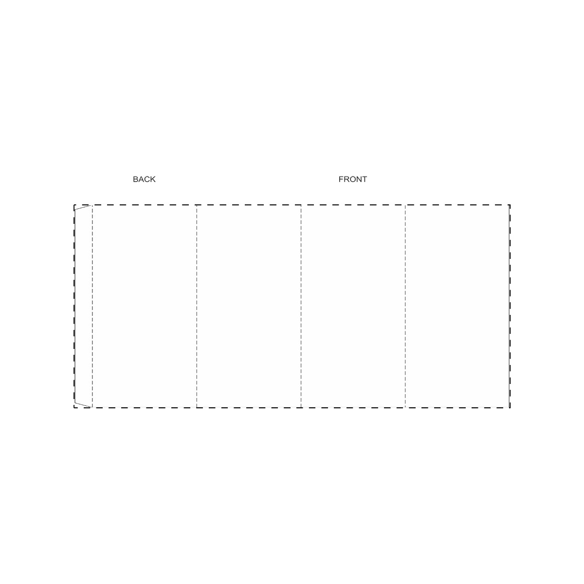 Bovenste wikkelgebied (22 x 8 cm)