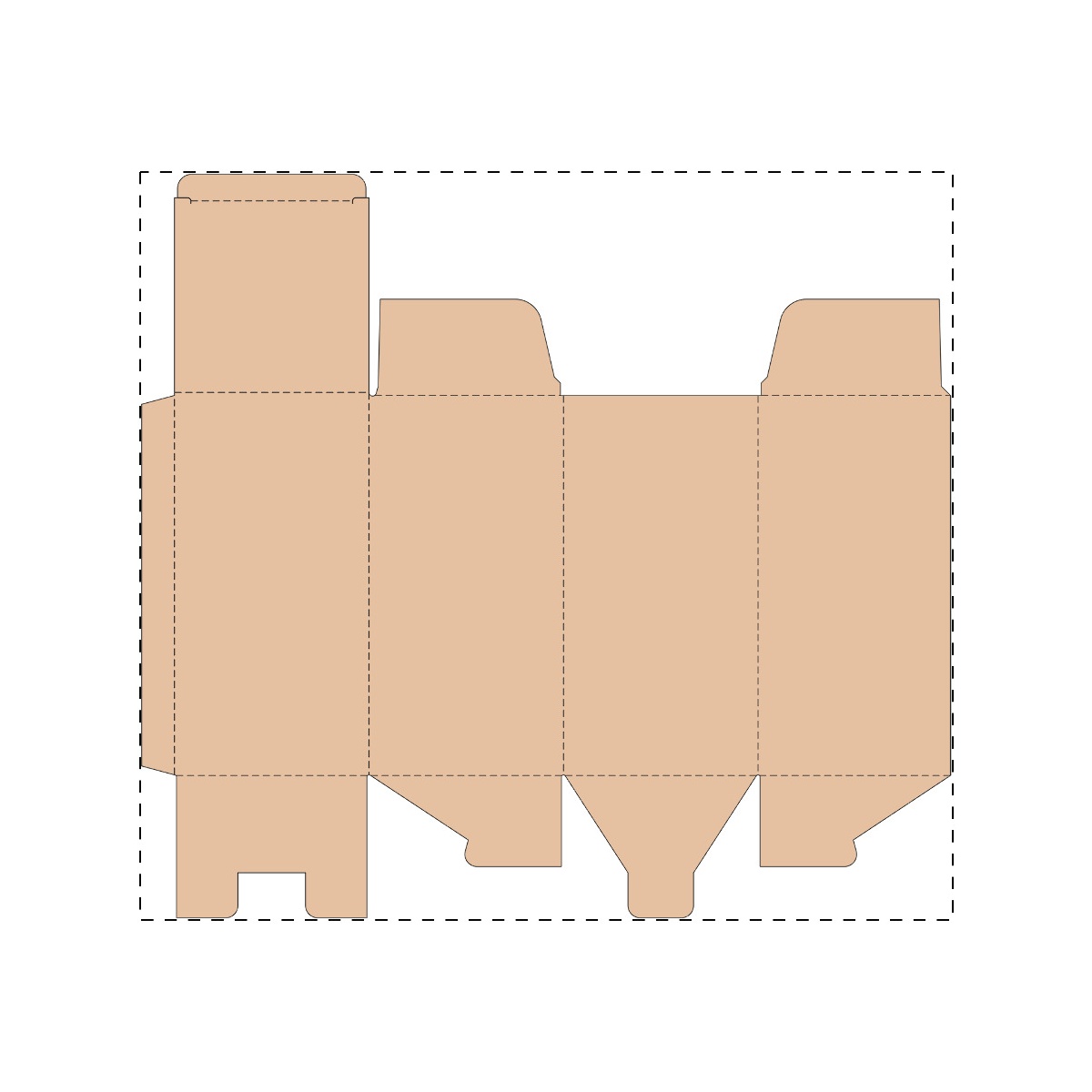 Bovenste wikkelgebied (26 x 8 cm)