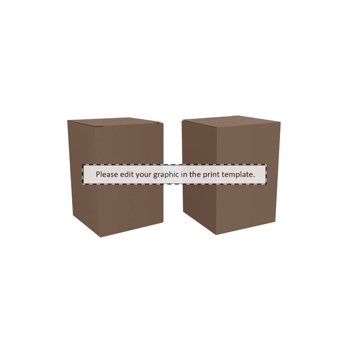 Maßgefertigter Kraft-Karton (339 x 288 mm)