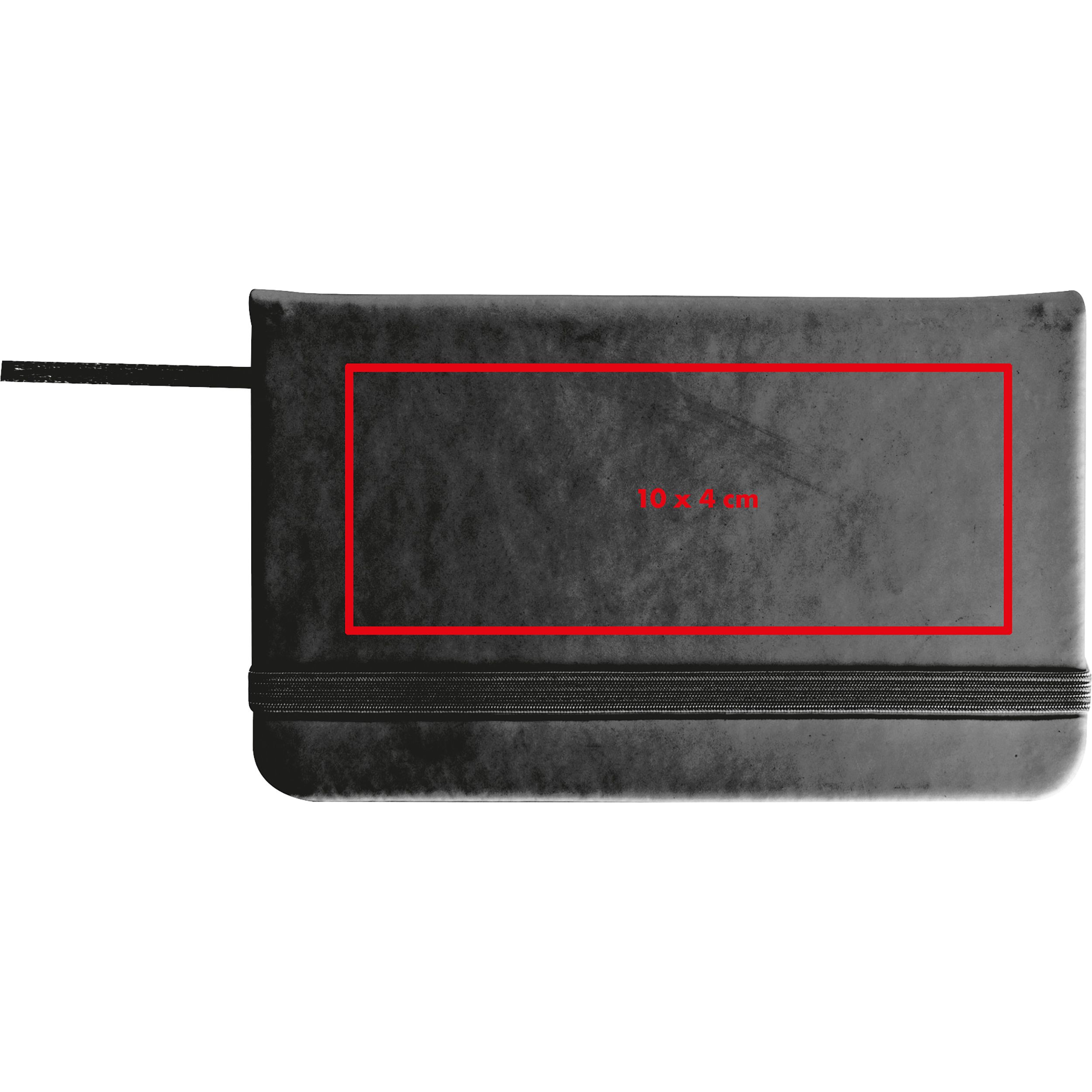 Op de omslag (4 x 8 cm)