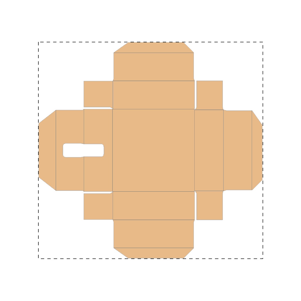 Volledig oppervlak (25,9 x 24,9 cm)