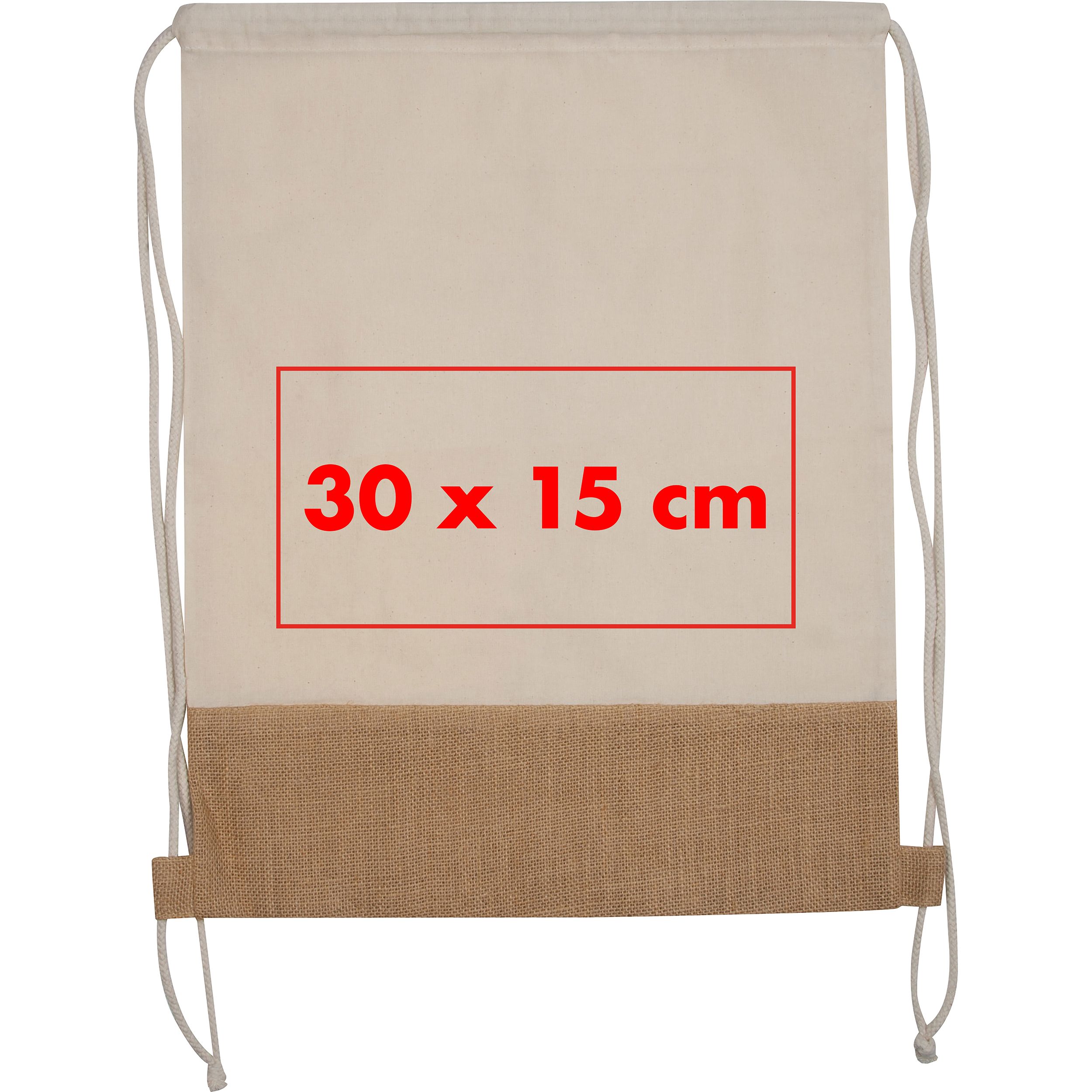 Op de zak (25 x 15 cm)