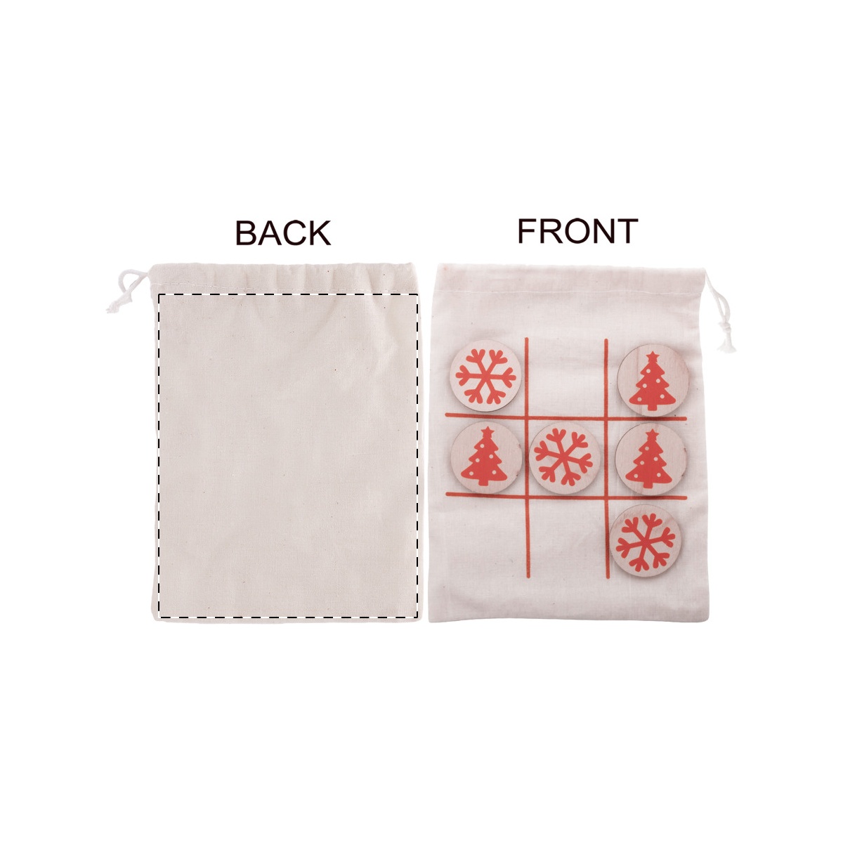 Achterkant hoes (11,6 x 11,6 cm)